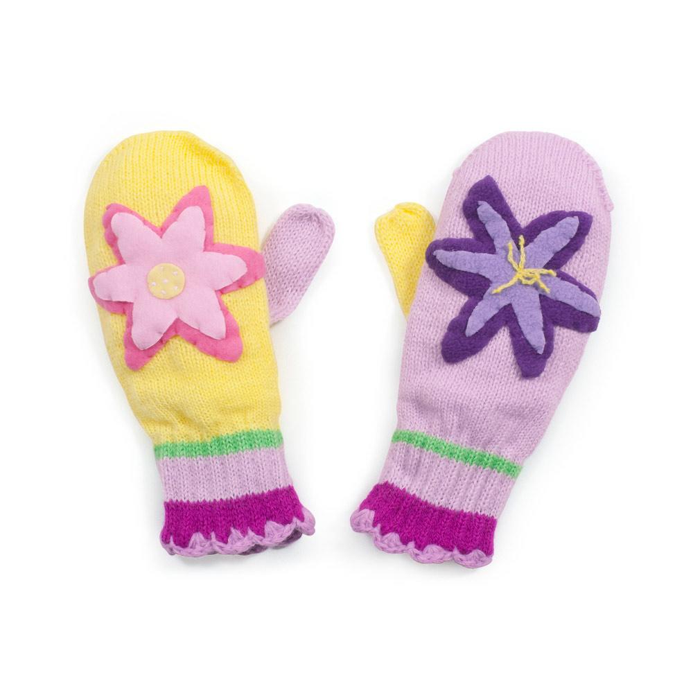 Lotus Flower Mittens