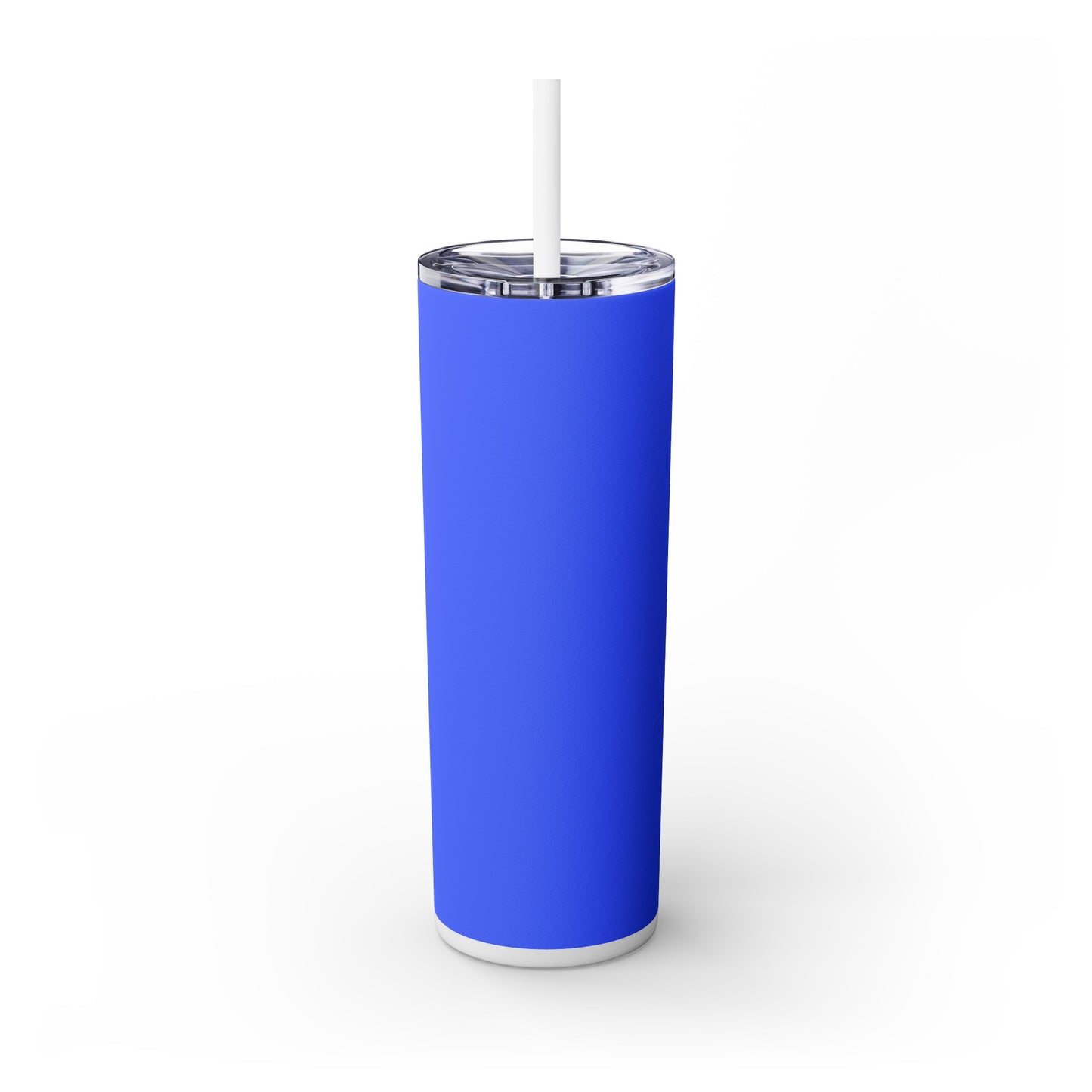 DIOS PATRIA LIBERTAD EL DOMINICANITO ESE Skinny Tumbler with Straw, 20oz