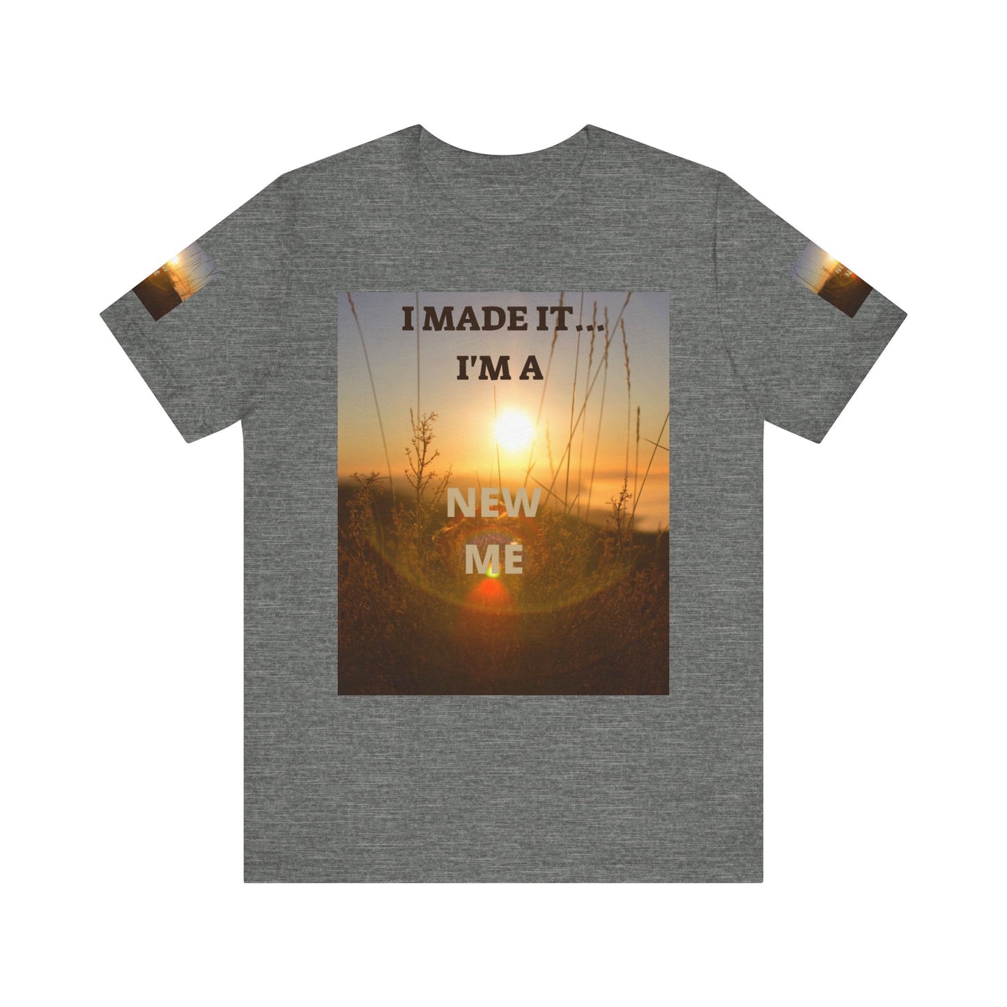 NEW ME IM Inspirational Unisex Tee | Celebrate New Beginnings, Motivational Shirt, Casual Wear, Gift for Self-Love, New Year, Personal Growth
