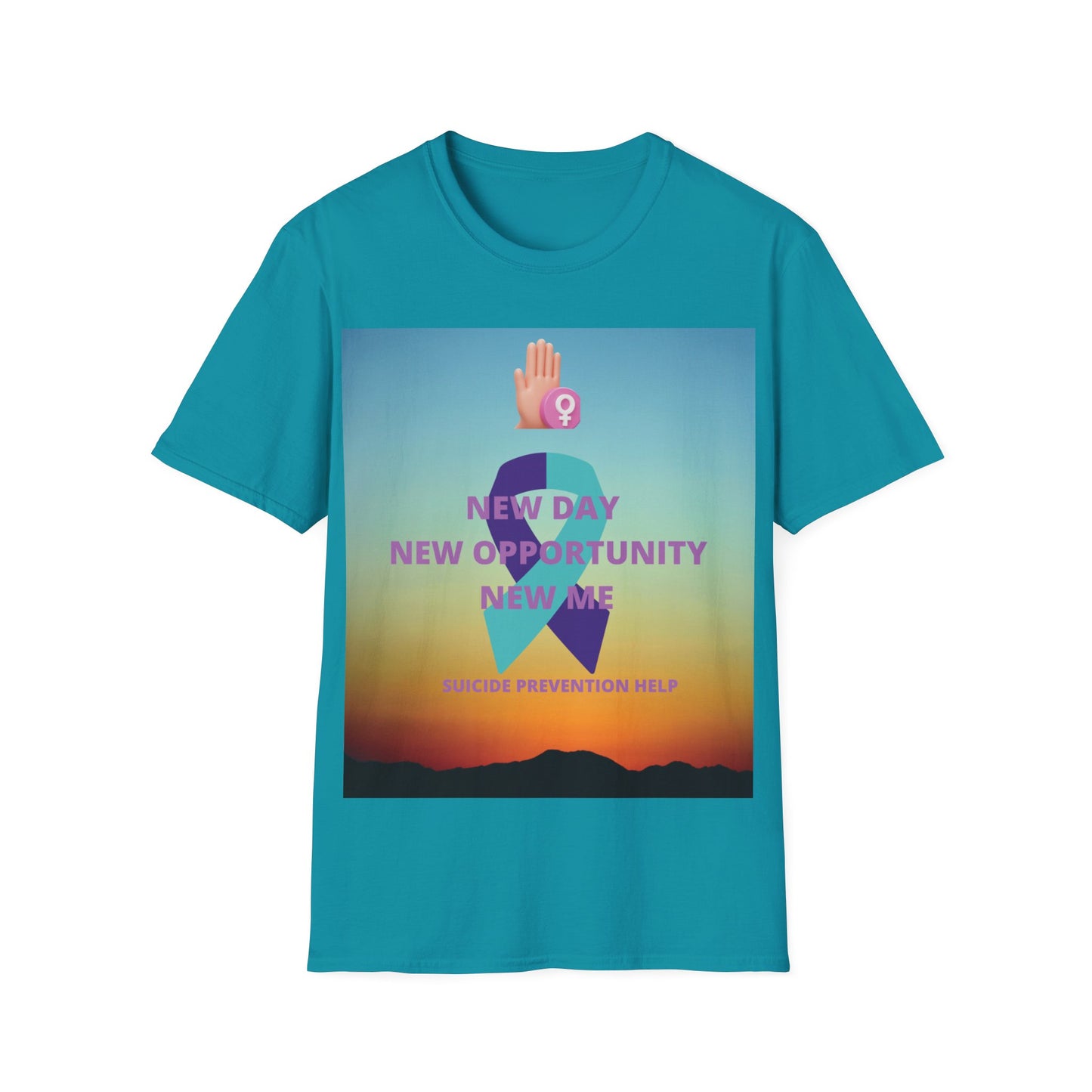 SUICIDE PREVENTION Unisex Softstyle T-Shirt