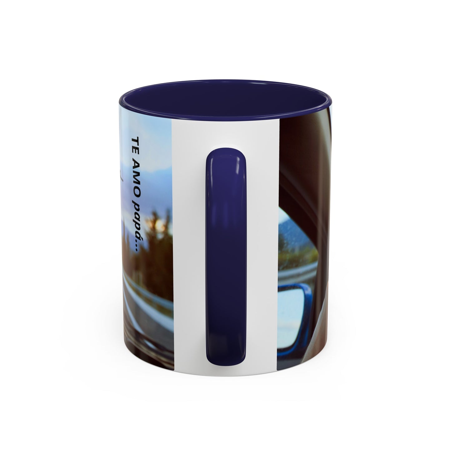 Gracias papá Accent Coffee Mug (11, 15oz)