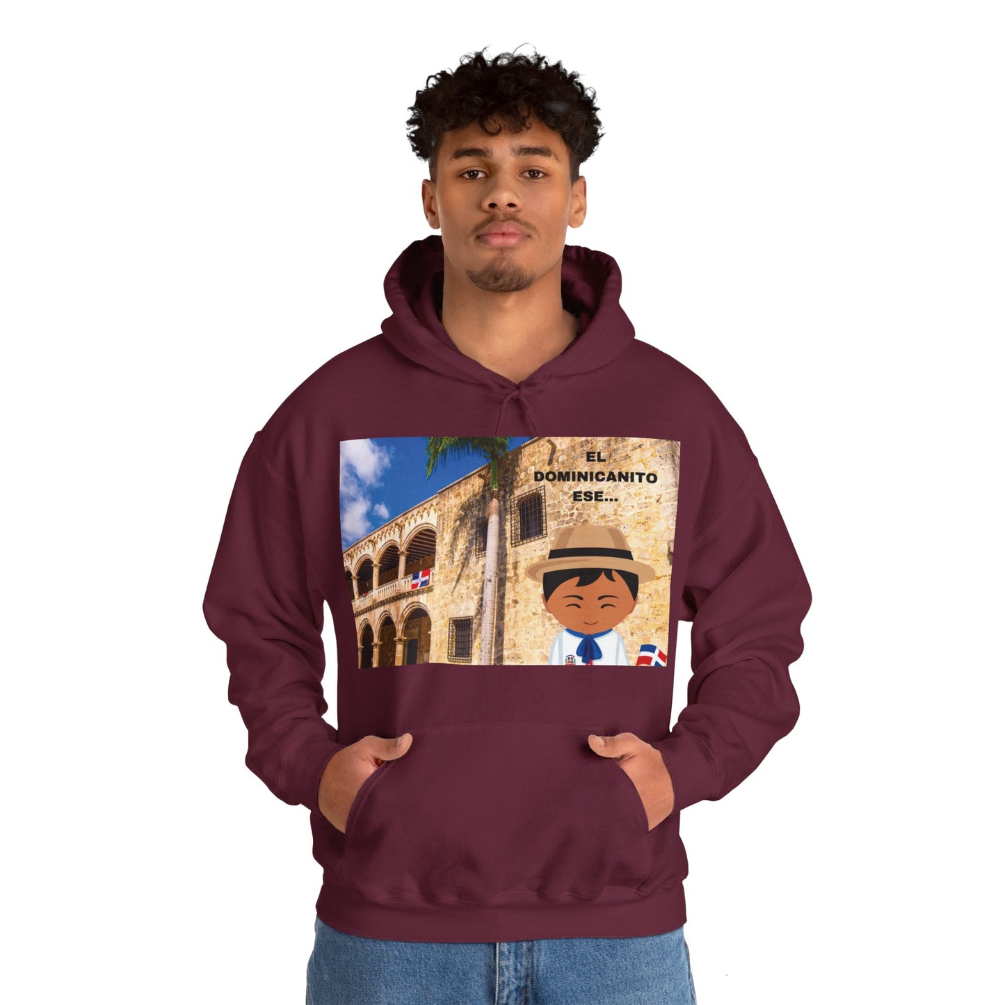 EL DOMINICANITO ESE Unisex Heavy Blend™ Hooded Sweatshirt