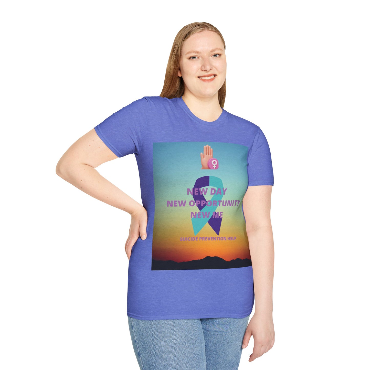 SUICIDE PREVENTION Unisex Softstyle T-Shirt