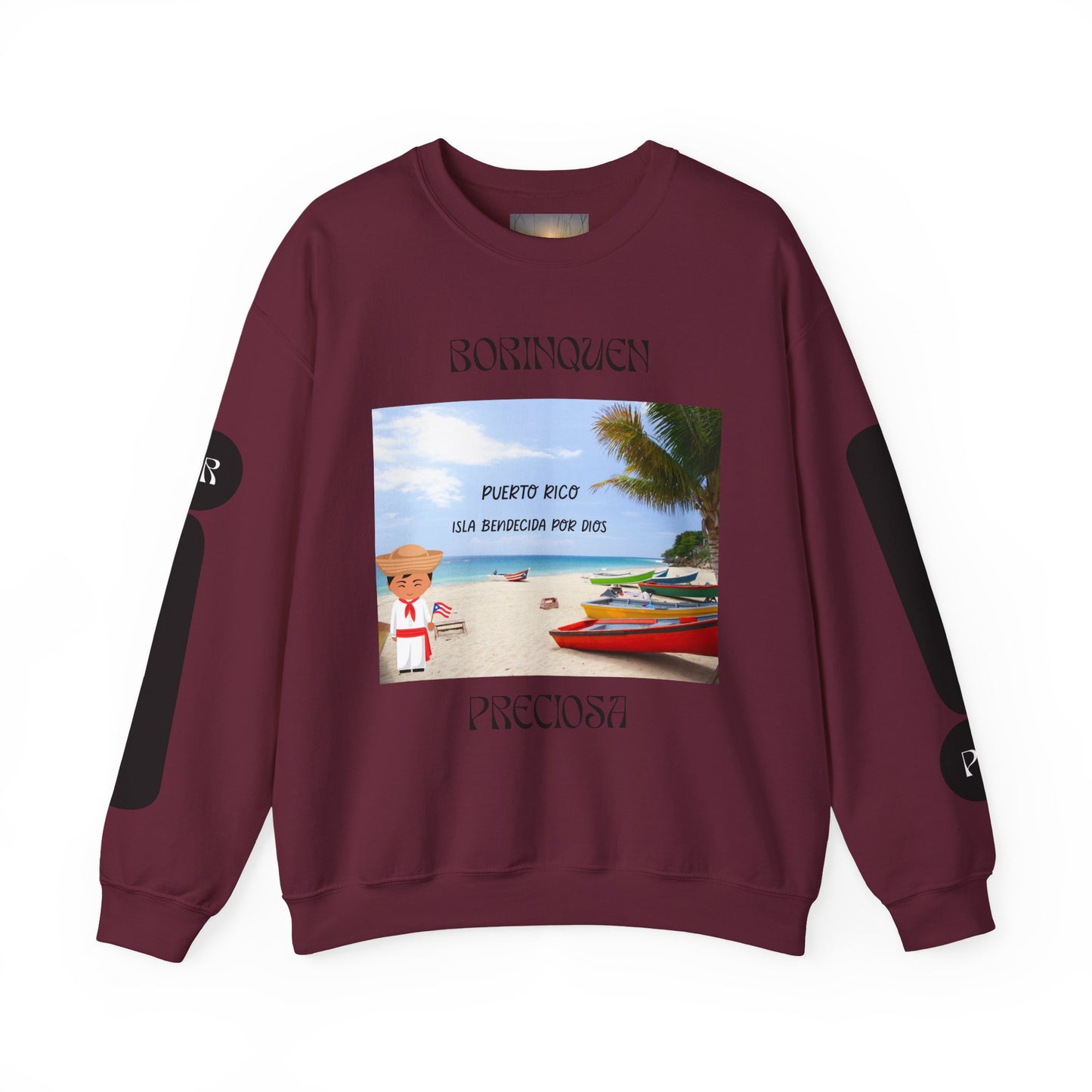 PUERTO RICO Unisex Heavy Blend™ Crewneck Sweatshirt