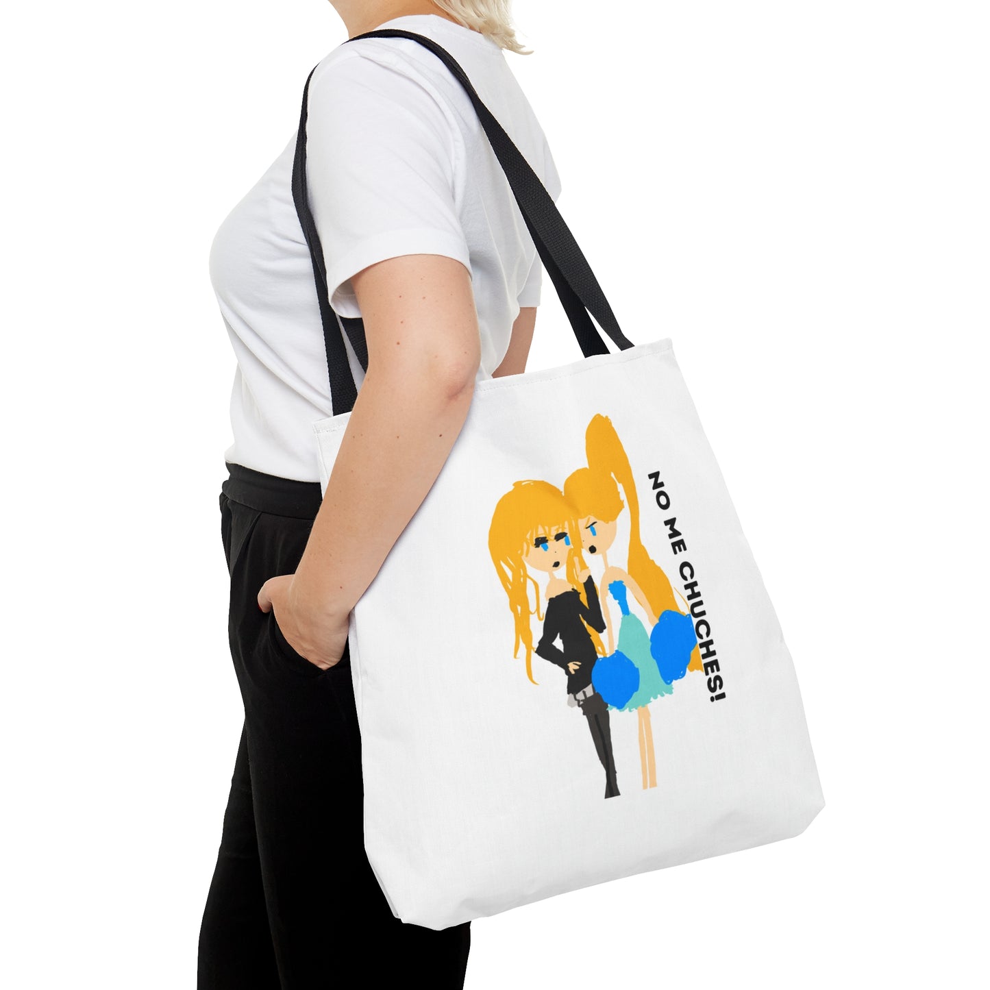 NO ME CHUCHES Tote Bag (AOP)
