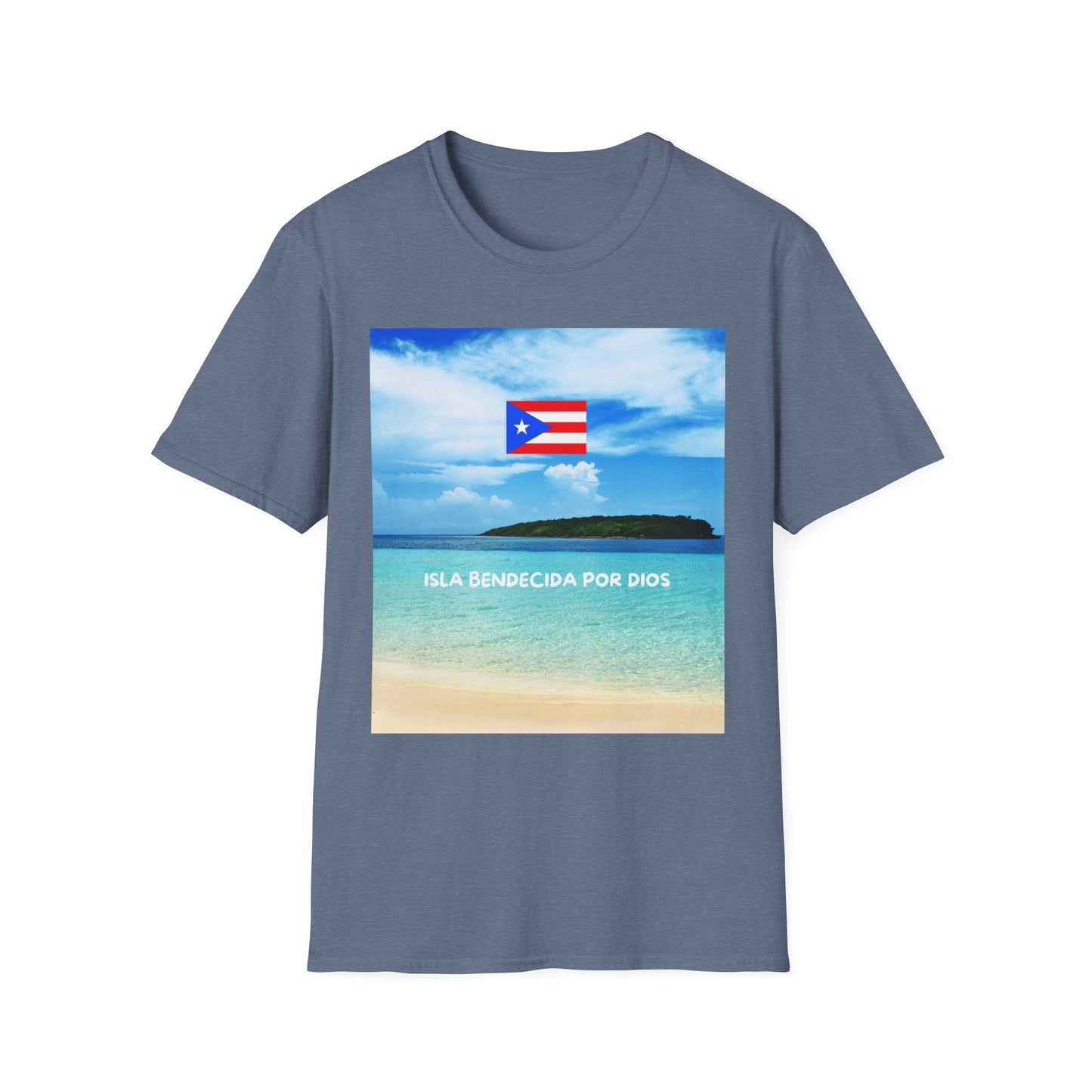 Puerto Rico Pride T-Shirt, Beach Vacation Tee, Unisex Graphic Shirt, Lighthouse Design, Caribbean Summer Wear