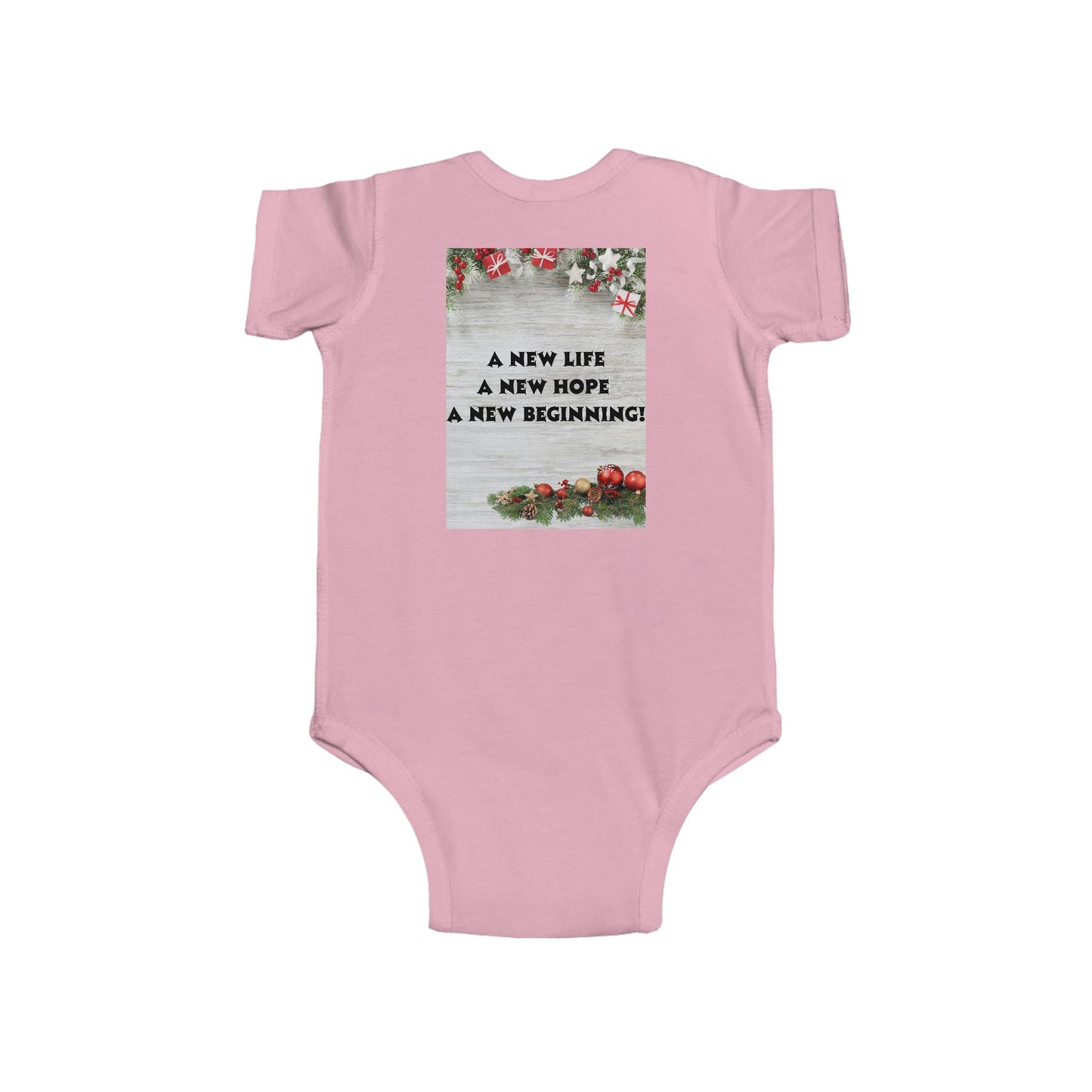 Christmas-Themed Infant Bodysuit, New Baby Gift, Holiday Outfit, New Year, Baby Shower, Cute Baby Clothes