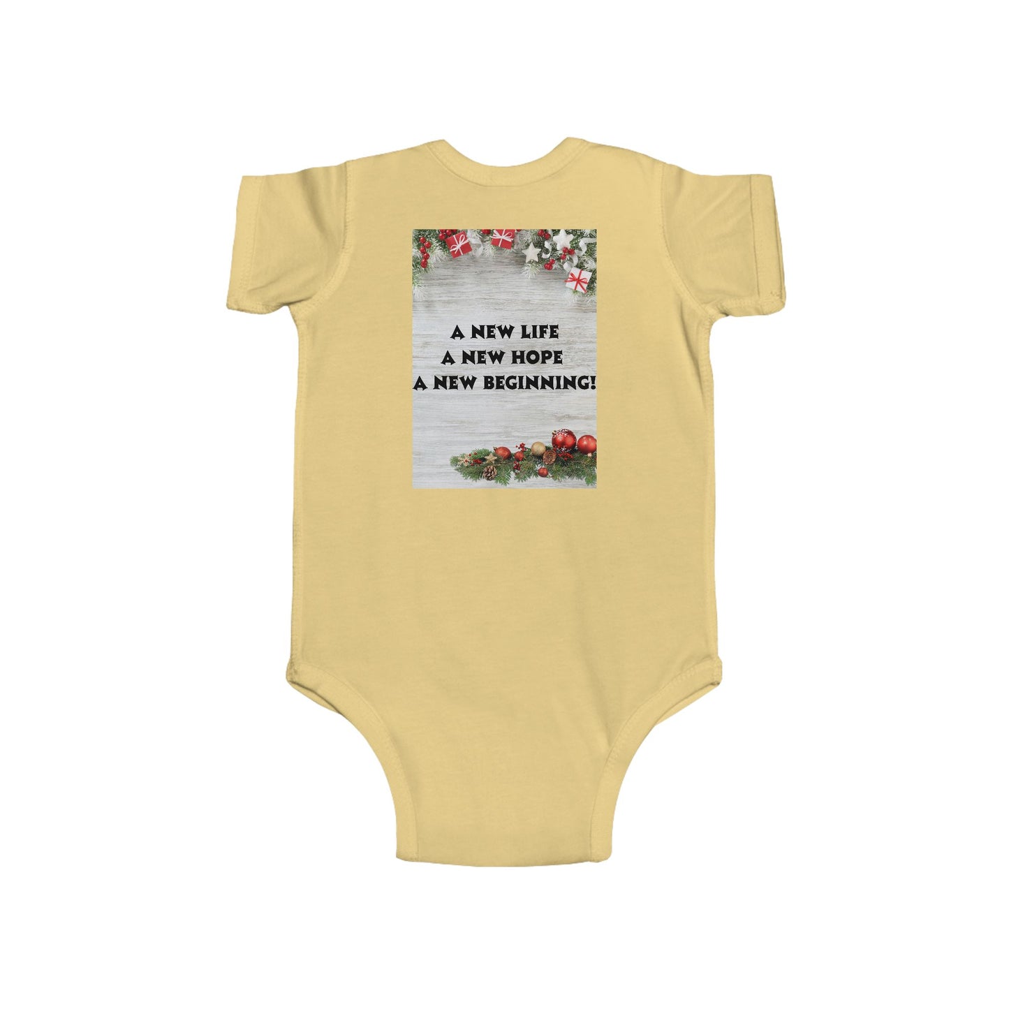Christmas-Themed Infant Bodysuit, New Baby Gift, Holiday Outfit, New Year, Baby Shower, Cute Baby Clothes