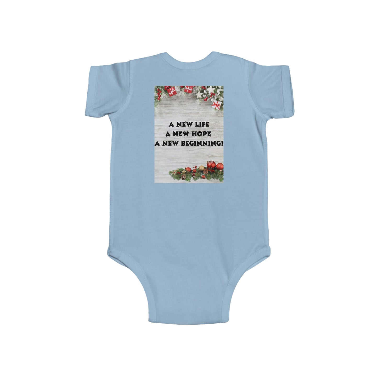 Christmas-Themed Infant Bodysuit, New Baby Gift, Holiday Outfit, New Year, Baby Shower, Cute Baby Clothes