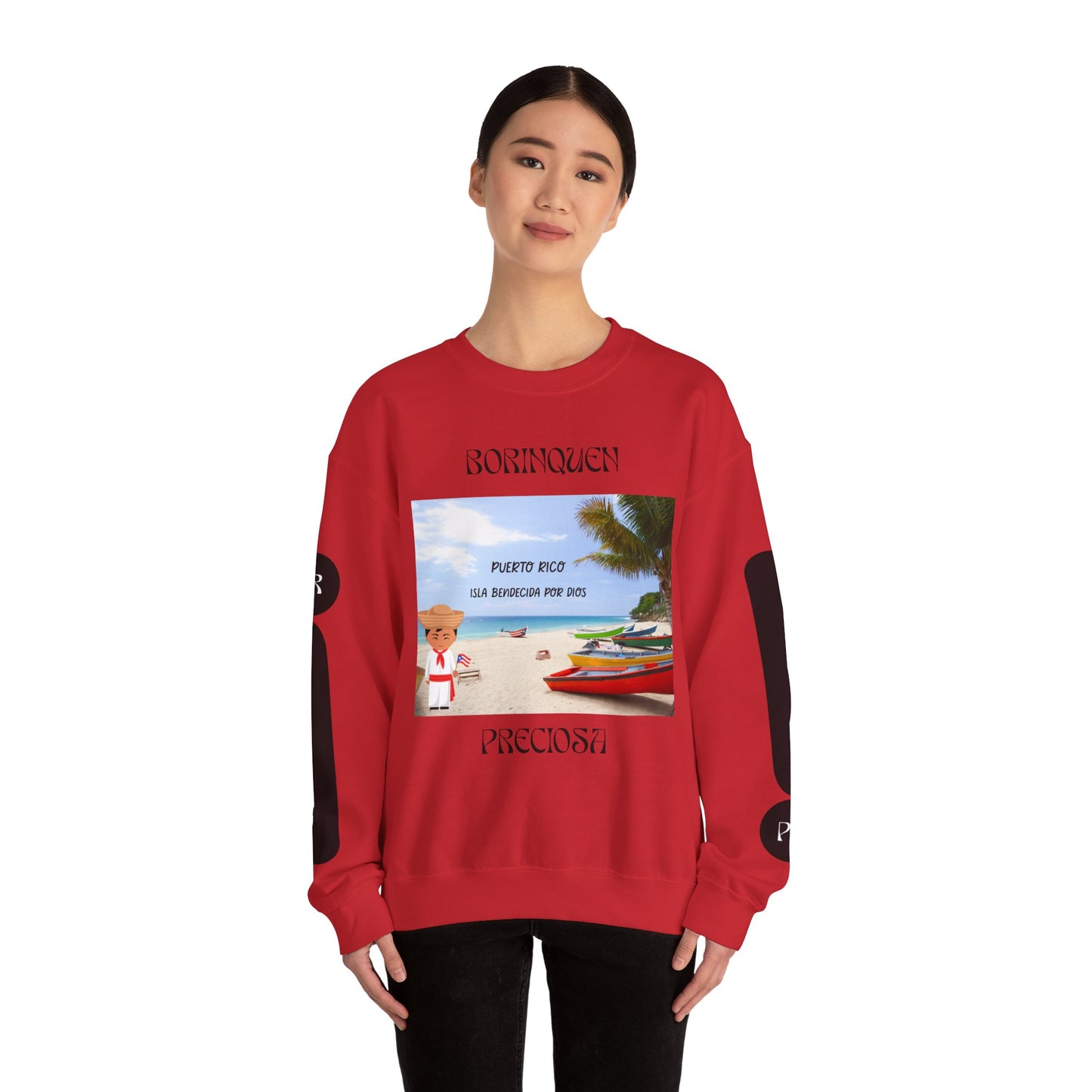 PUERTO RICO Unisex Heavy Blend™ Crewneck Sweatshirt