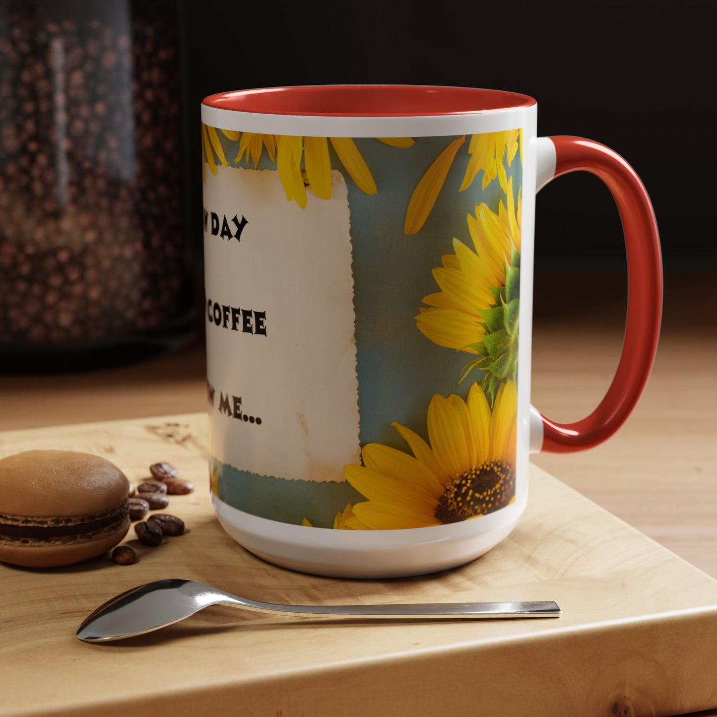 A NEW COFFEE A NEW DAY A NEW ME... Accent Coffee Mug, 11oz