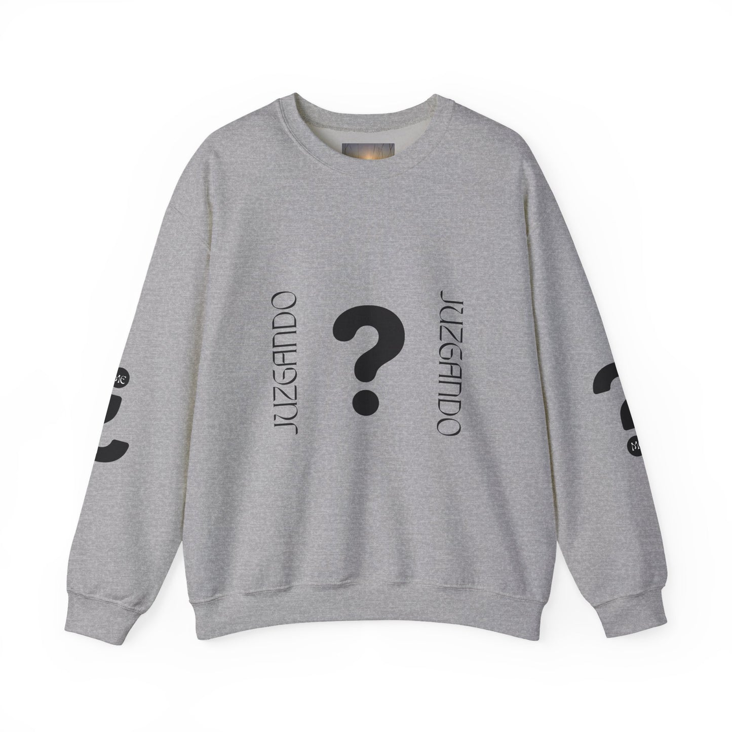 JUZGANDO Crewneck Sweatshirt | Casual Unisex Pullover, Gift for Friends, Comfortable Everyday Wear, Perfect for Birthdays