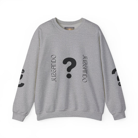 JUZGANDO Crewneck Sweatshirt | Casual Unisex Pullover, Gift for Friends, Comfortable Everyday Wear, Perfect for Birthdays