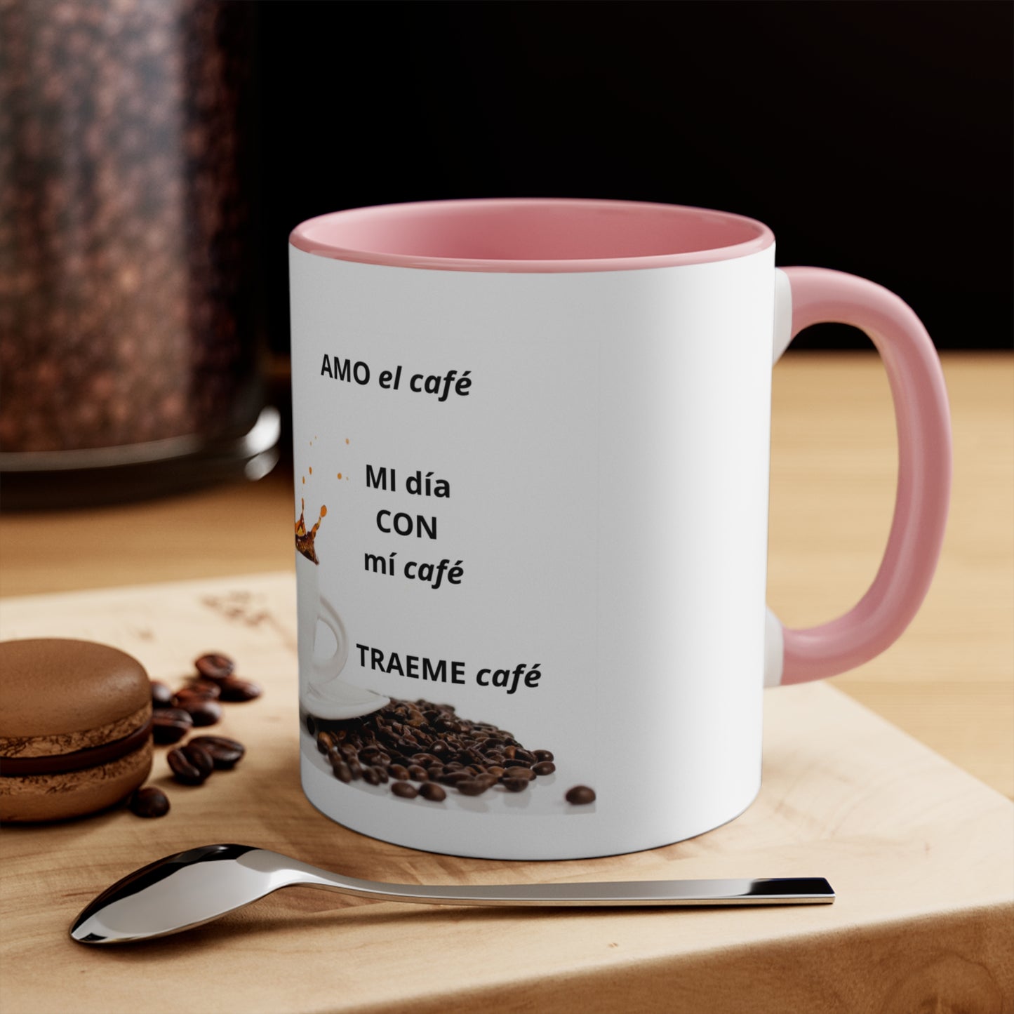 NEW ME IM AMO EL Café Accent Mugs