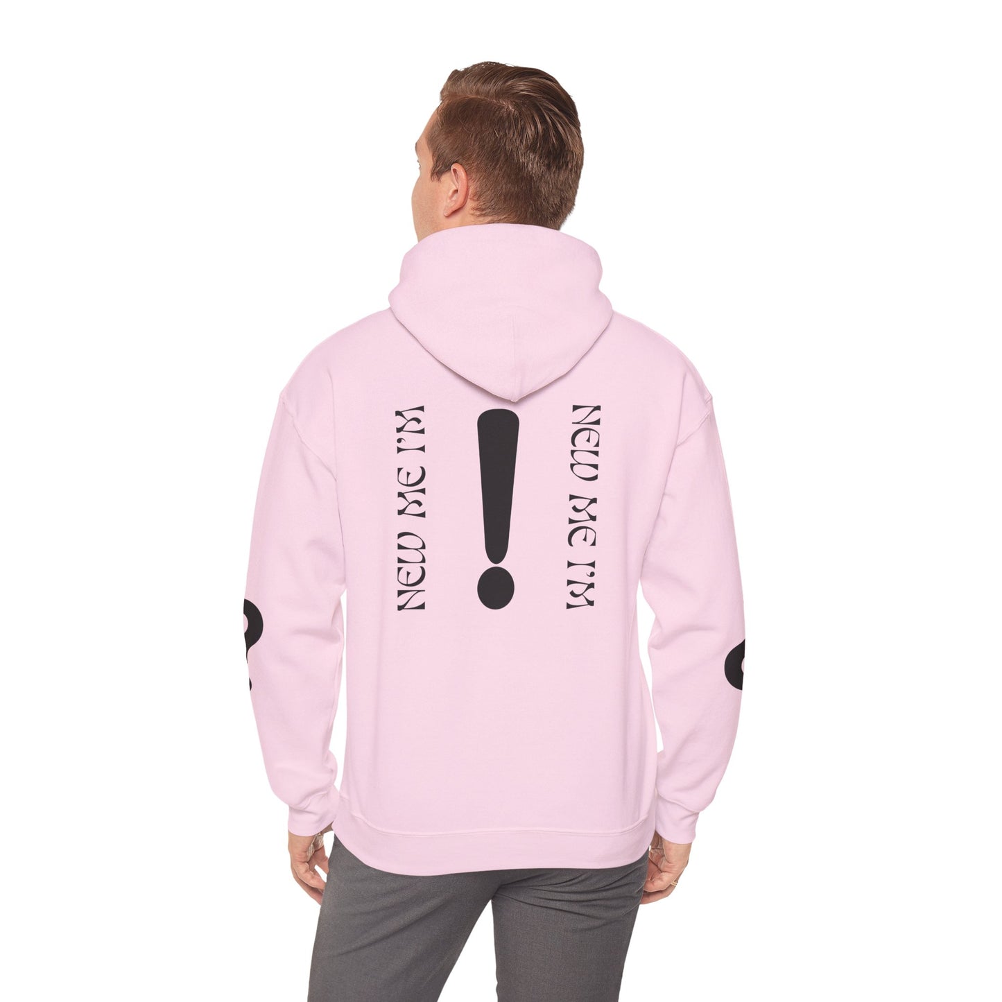 New Day, New Me Motivational Hoodie - Cozy Unisex Sweatshirt for Inspiration, Self-Care, Fitness Goals, Gift for Him, Her