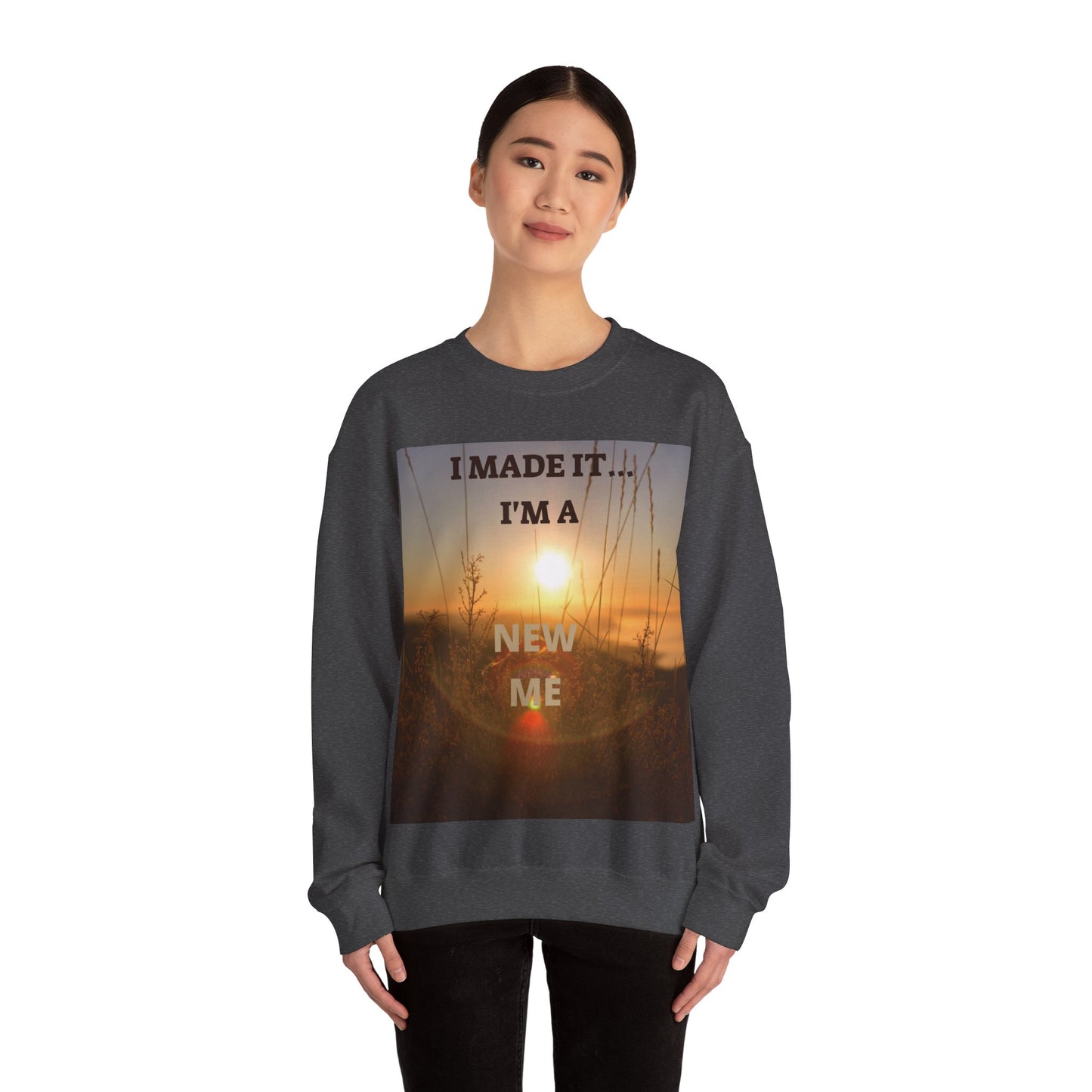 I MADE IT Unisex Heavy Blend™ Crewneck Sweatshirt