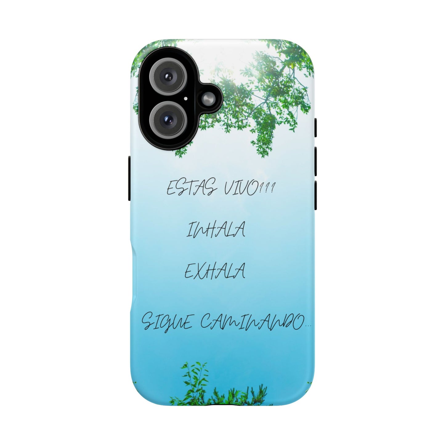 ESTAS VIVO Phone Case with Inspirational Quotes - Tough Cases | Motivational Cover, Unique Gifts, Nature Design, Mindfulness Accessory, Eco-Friendly