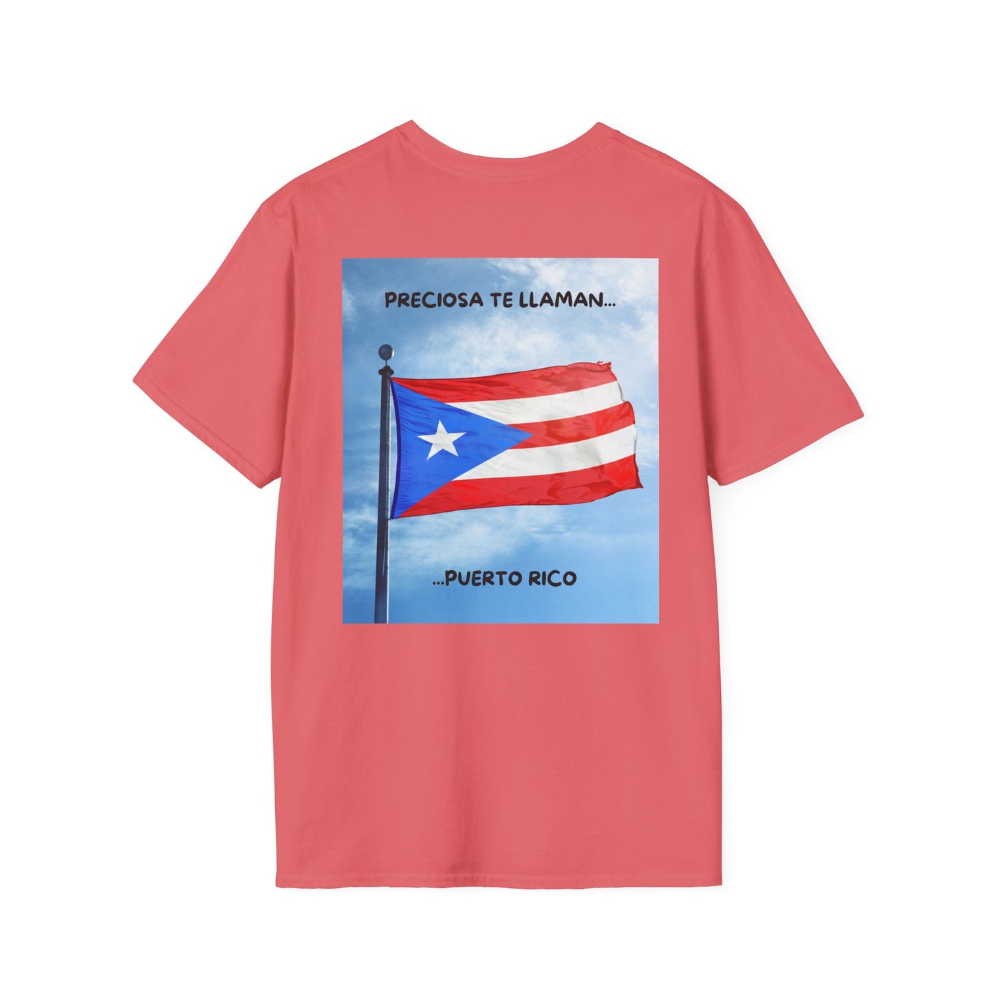 Puerto Rico Pride T-Shirt, Comfortable Tees for Celebrations, Gift for Travel Lovers, Unisex Softstyle T-Shirt, Tropical Vibe Apparel