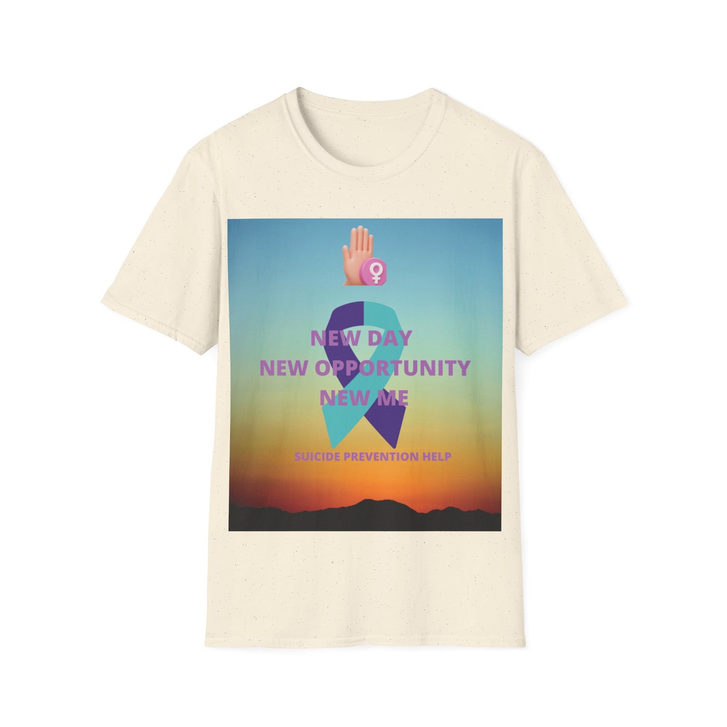 SUICIDE PREVENTION Unisex Softstyle T-Shirt