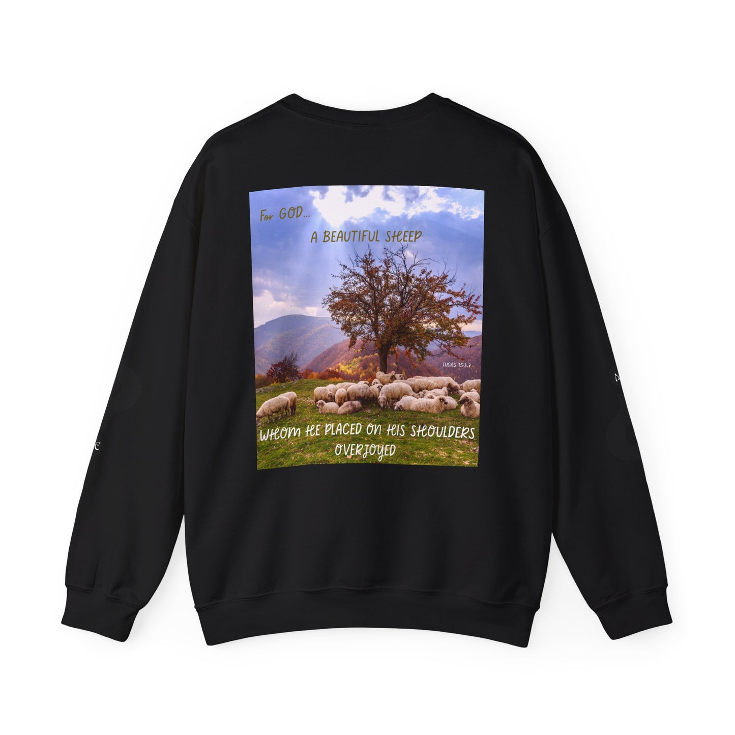 Black Sheep Crewneck Sweatshirt, Funny Gift for Introverts, Cozy Unisex Sweatshirt, Perfect for Casual Wear, Unique Gift Idea