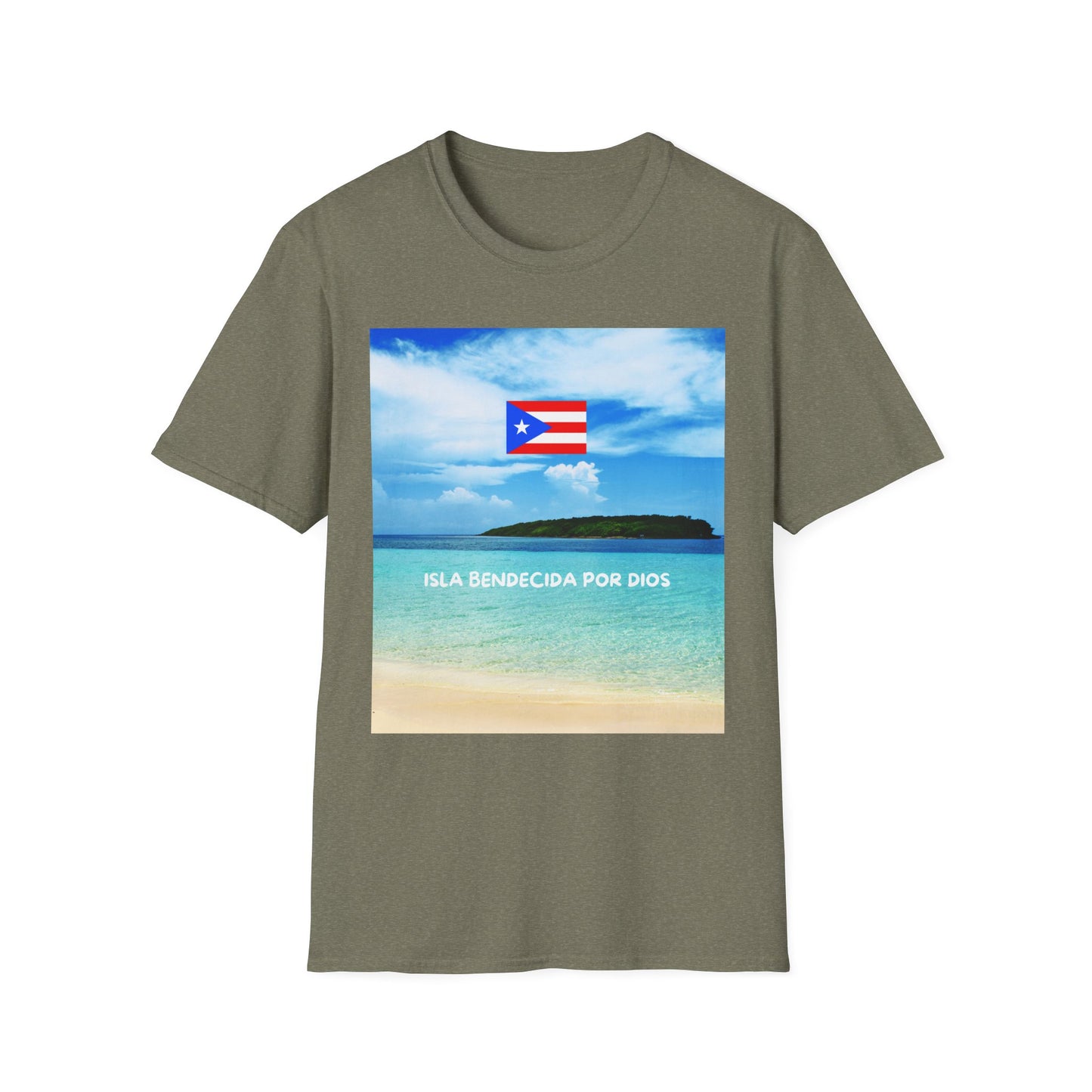 Puerto Rico Pride T-Shirt, Beach Vacation Tee, Unisex Graphic Shirt, Lighthouse Design, Caribbean Summer Wear