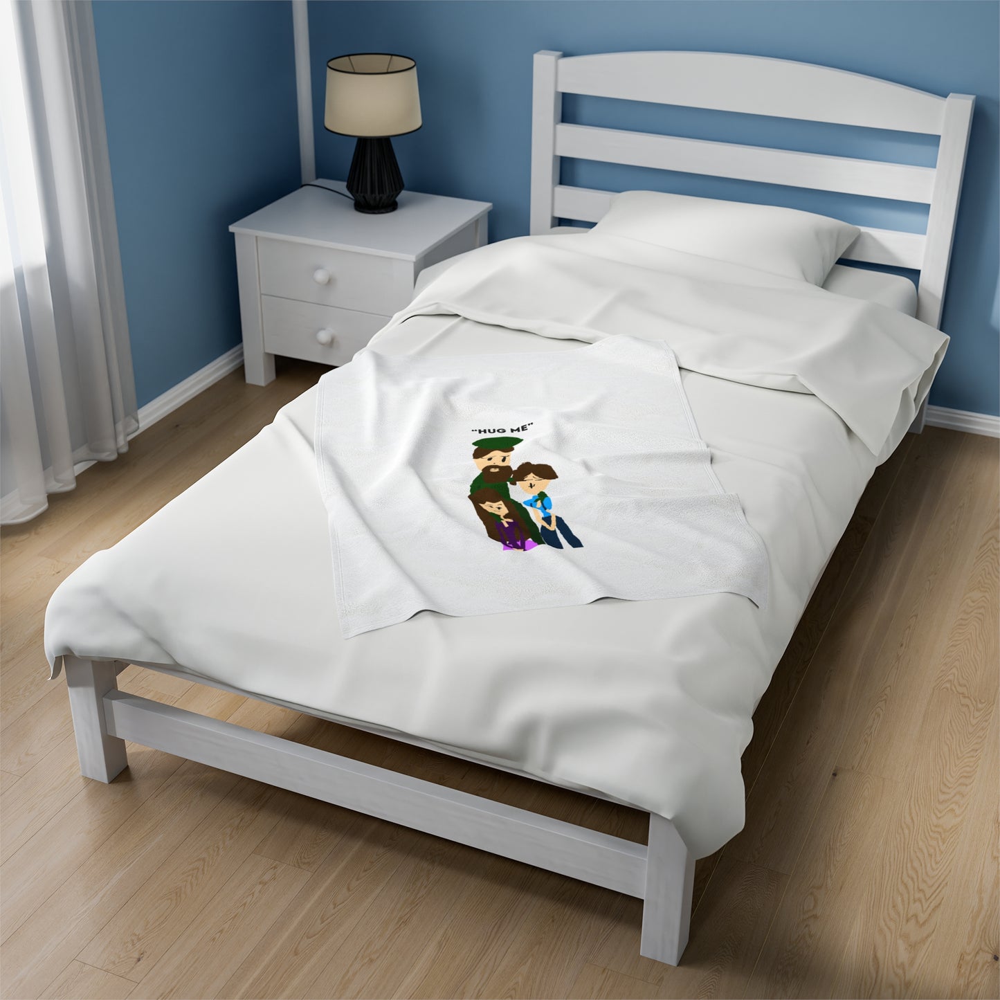 HUG ME Velveteen Plush Blanket