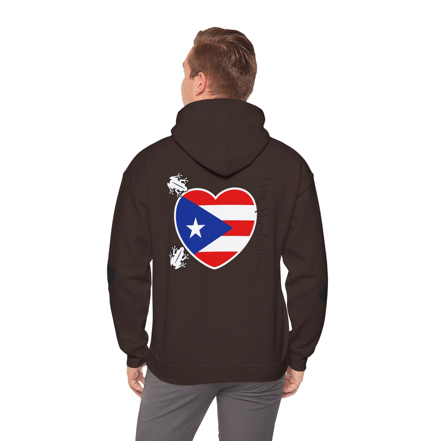Puerto Rico Love Hooded Sweatshirt, Beach Vibes Sweatshirt, Unisex Vacation Hoodie, Island Life Apparel, Tropical Gift for Travelers