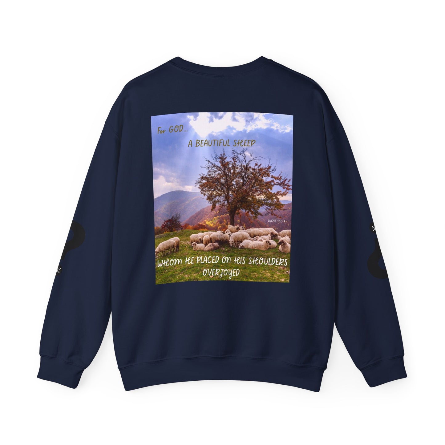 Black Sheep Crewneck Sweatshirt, Funny Gift for Introverts, Cozy Unisex Sweatshirt, Perfect for Casual Wear, Unique Gift Idea