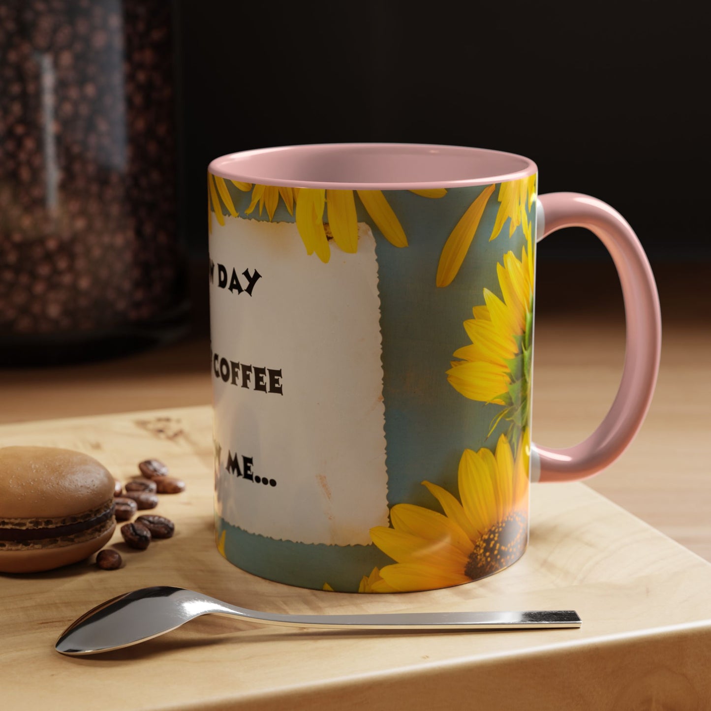 A NEW COFFEE A NEW DAY A NEW ME... Accent Coffee Mug, 11oz