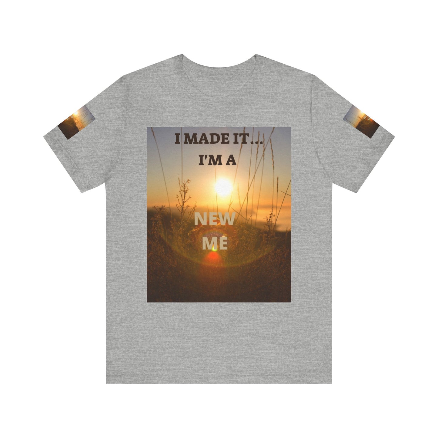 NEW ME IM Inspirational Unisex Tee | Celebrate New Beginnings, Motivational Shirt, Casual Wear, Gift for Self-Love, New Year, Personal Growth