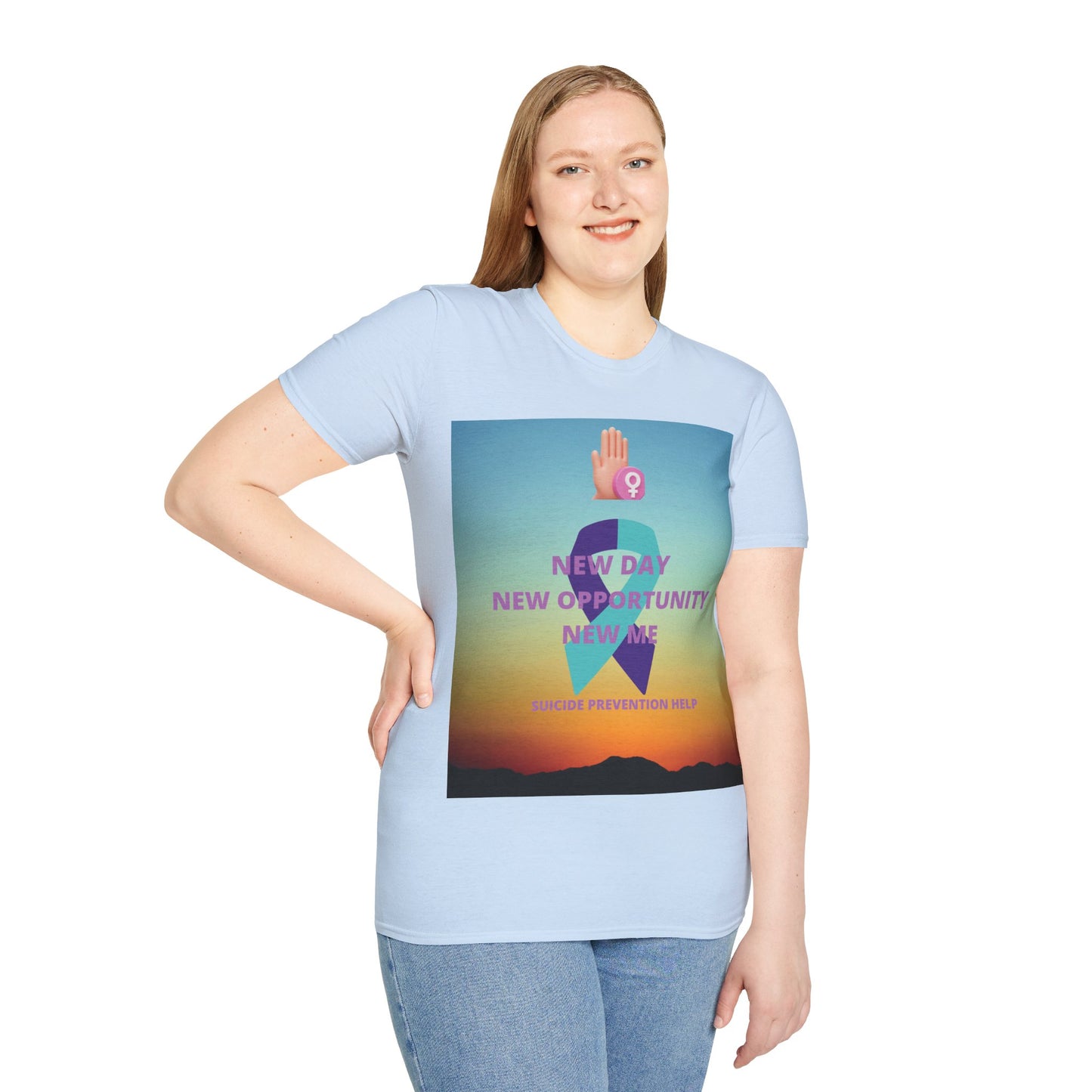 SUICIDE PREVENTION Unisex Softstyle T-Shirt