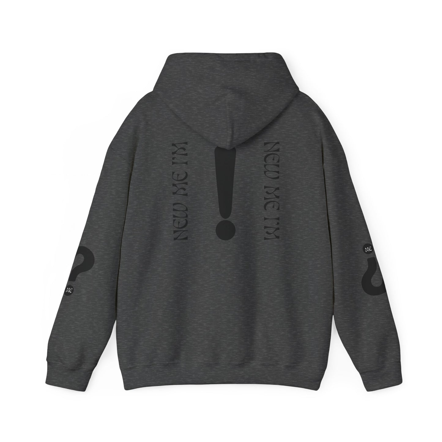 New Day, New Me Motivational Hoodie - Cozy Unisex Sweatshirt for Inspiration, Self-Care, Fitness Goals, Gift for Him, Her