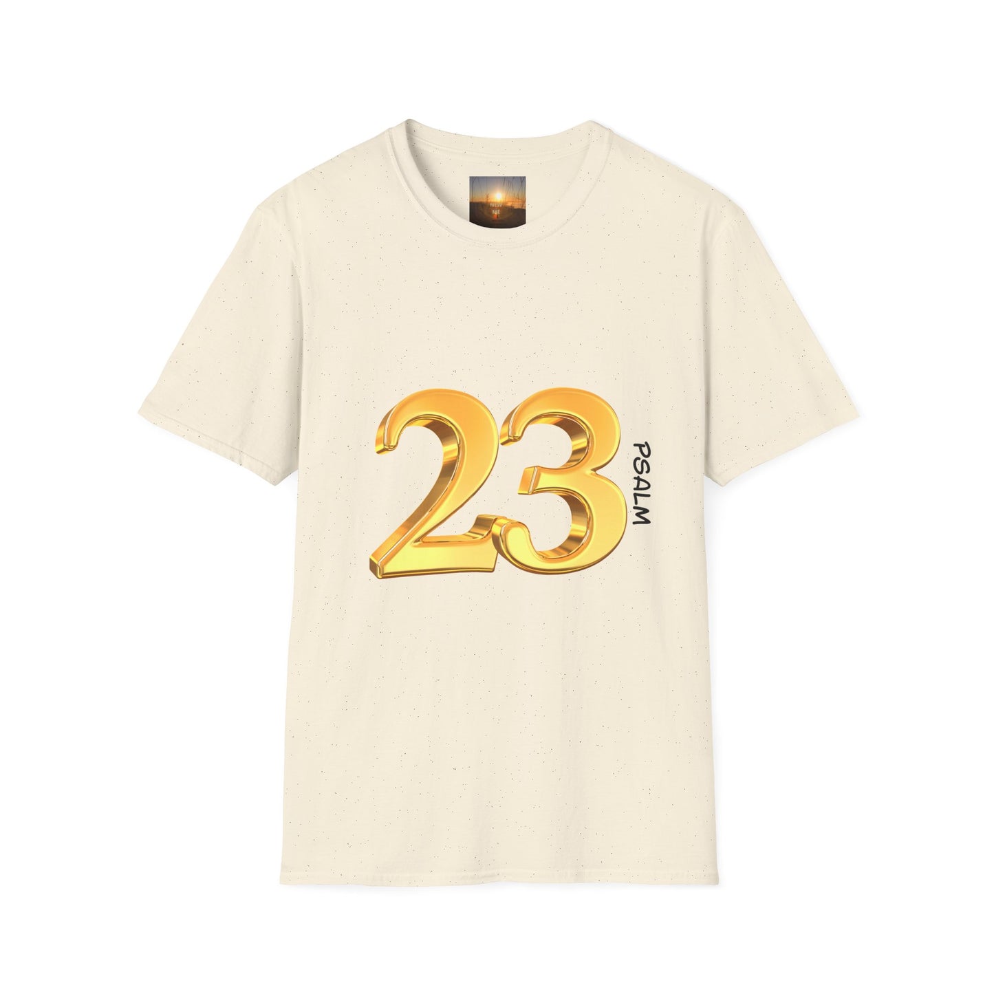 PSALM 23 Comfortable Faith-Inspired T-Shirt with Psalm 23 Design, Spiritual Tee, Christian Apparel, Inspirational Gifts, Everyday Wear