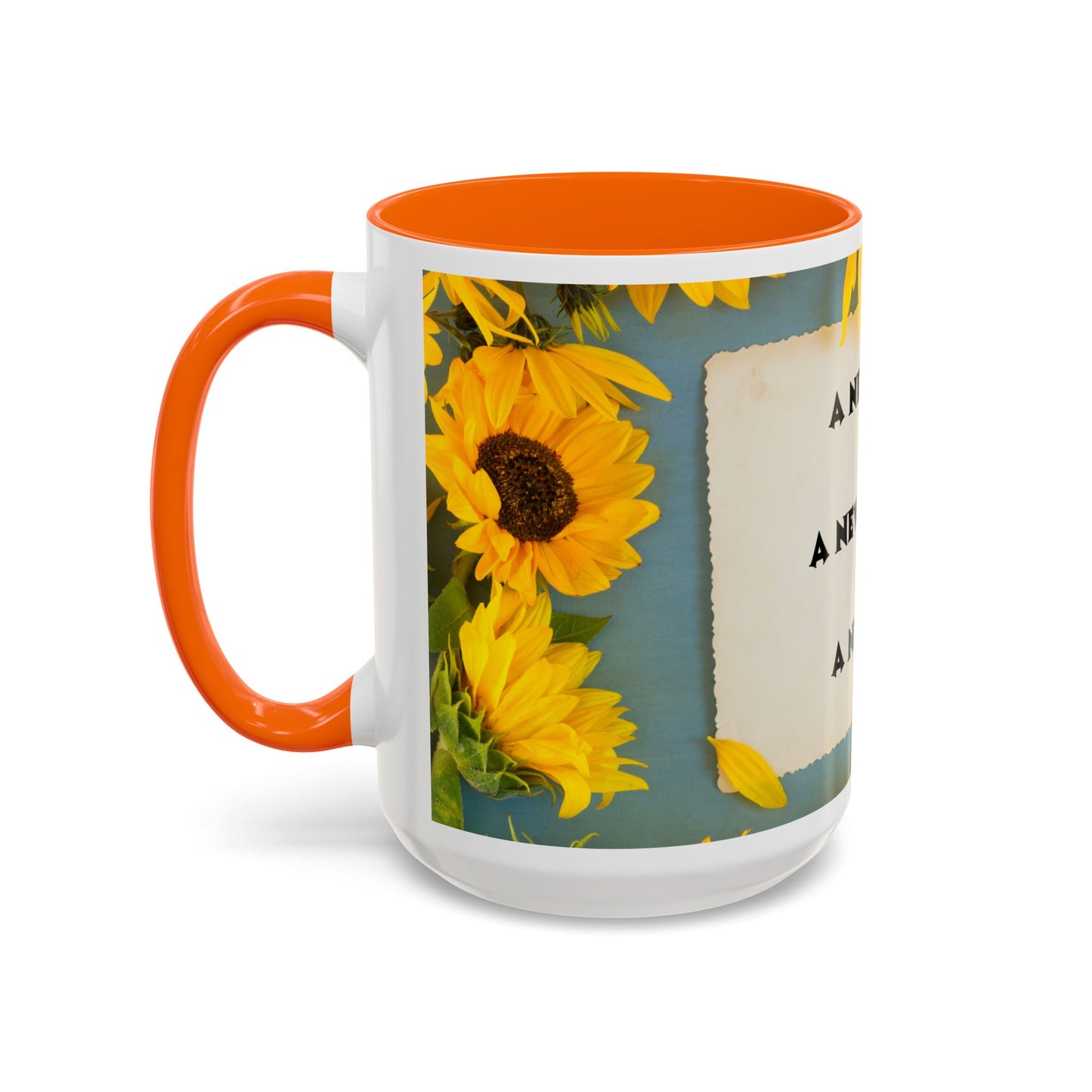 A NEW COFFEE A NEW DAY A NEW ME... Accent Coffee Mug, 11oz