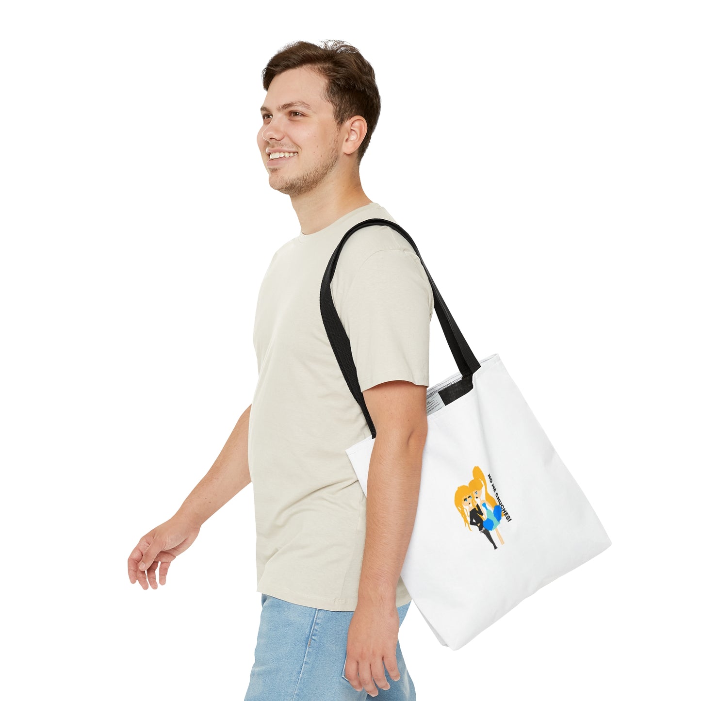NO ME CHUCHES Tote Bag (AOP)