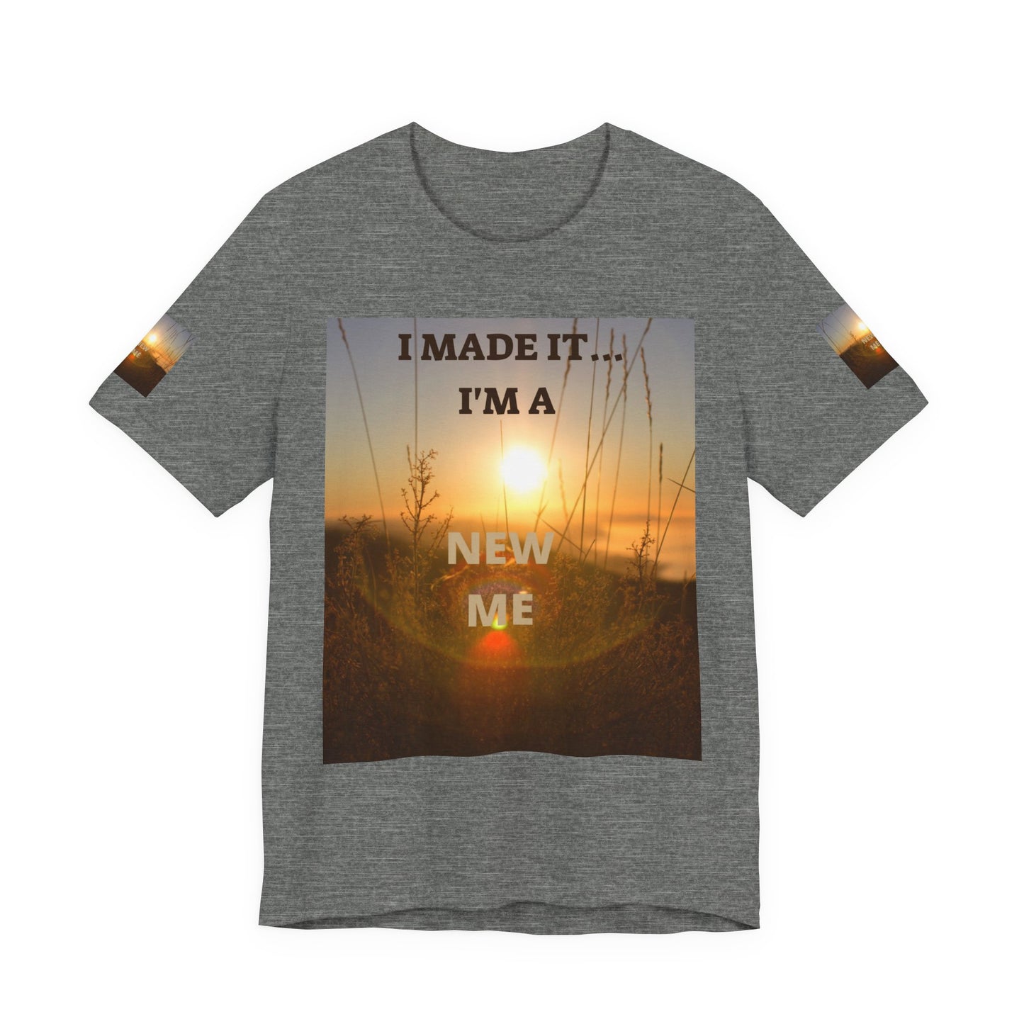 NEW ME IM Inspirational Unisex Tee | Celebrate New Beginnings, Motivational Shirt, Casual Wear, Gift for Self-Love, New Year, Personal Growth