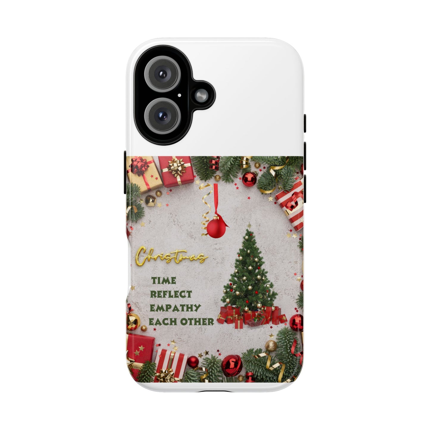 Christmas Phone Case - Tough Cases, Holiday Gift, Protective Cover, Festive Accessory, Personalized Phone Case