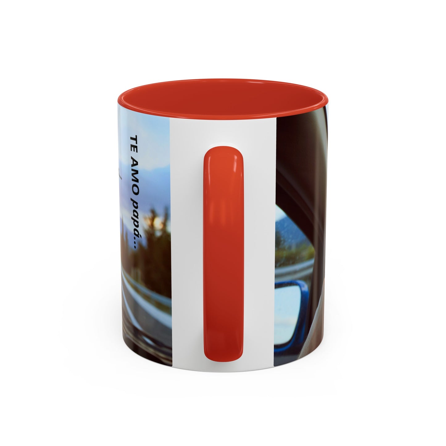 Gracias papá Accent Coffee Mug (11, 15oz)