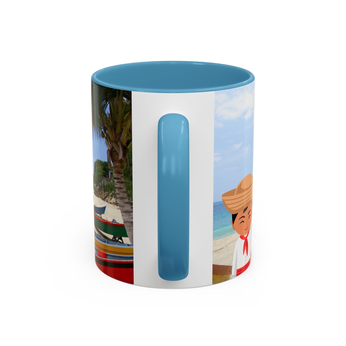 Puerto Rico Accent Coffee Mug - Tropical Beach Vibes, Travel Gift, Summer Decor, Coffee Lover's Cup, Unique Mug for Her