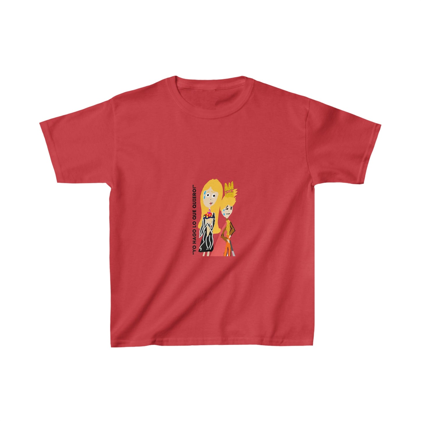 YO HAGO LO QUE QUIERO ISAAC IDYER ARTS DESINGS Kids Heavy Cotton™ Tee