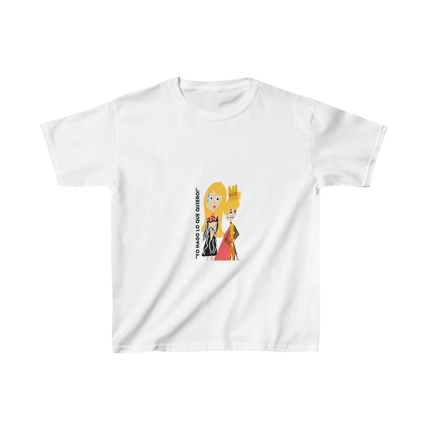 YO HAGO LO QUE QUIERO ISAAC IDYER ARTS DESINGS Kids Heavy Cotton™ Tee