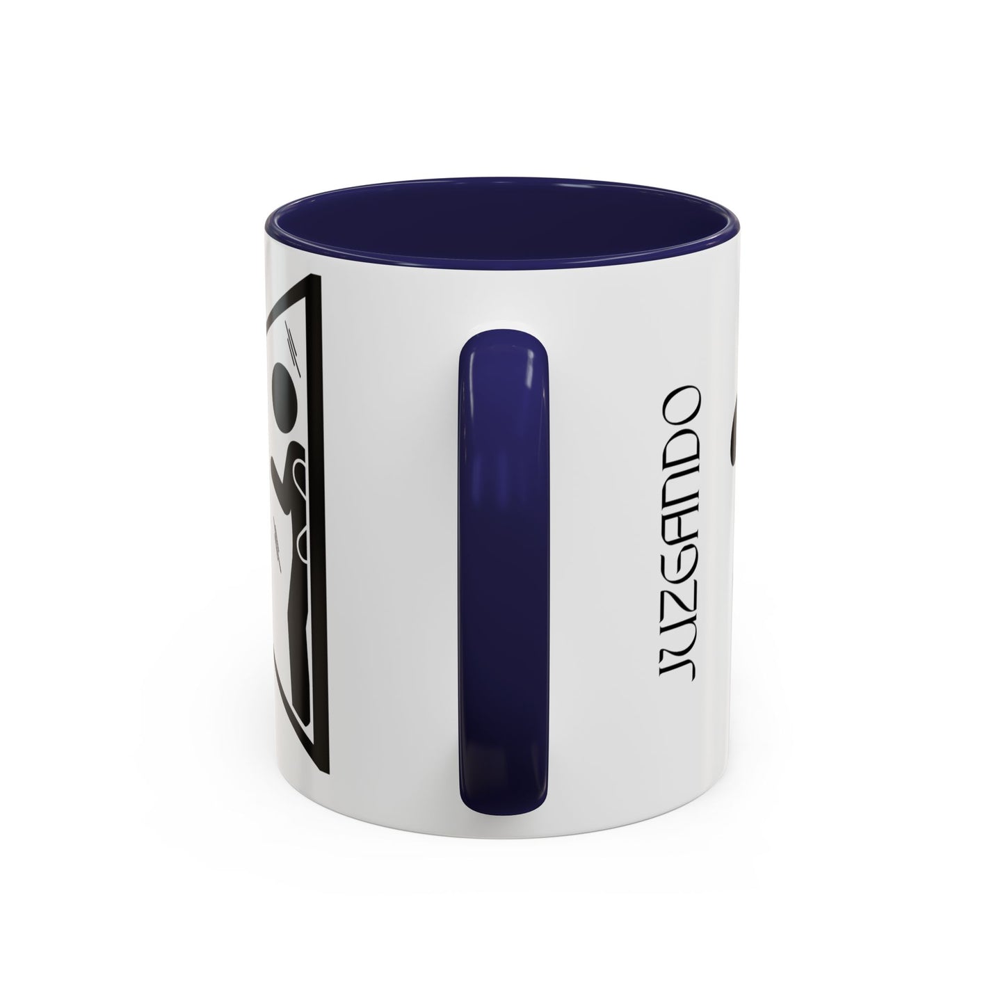 JUZGANDO Coffee Mug for Everyday Laughs, Funny Gift for Coffee Lovers, Quirky Office Mug, Unique Holiday Gift, Playful Drinkware