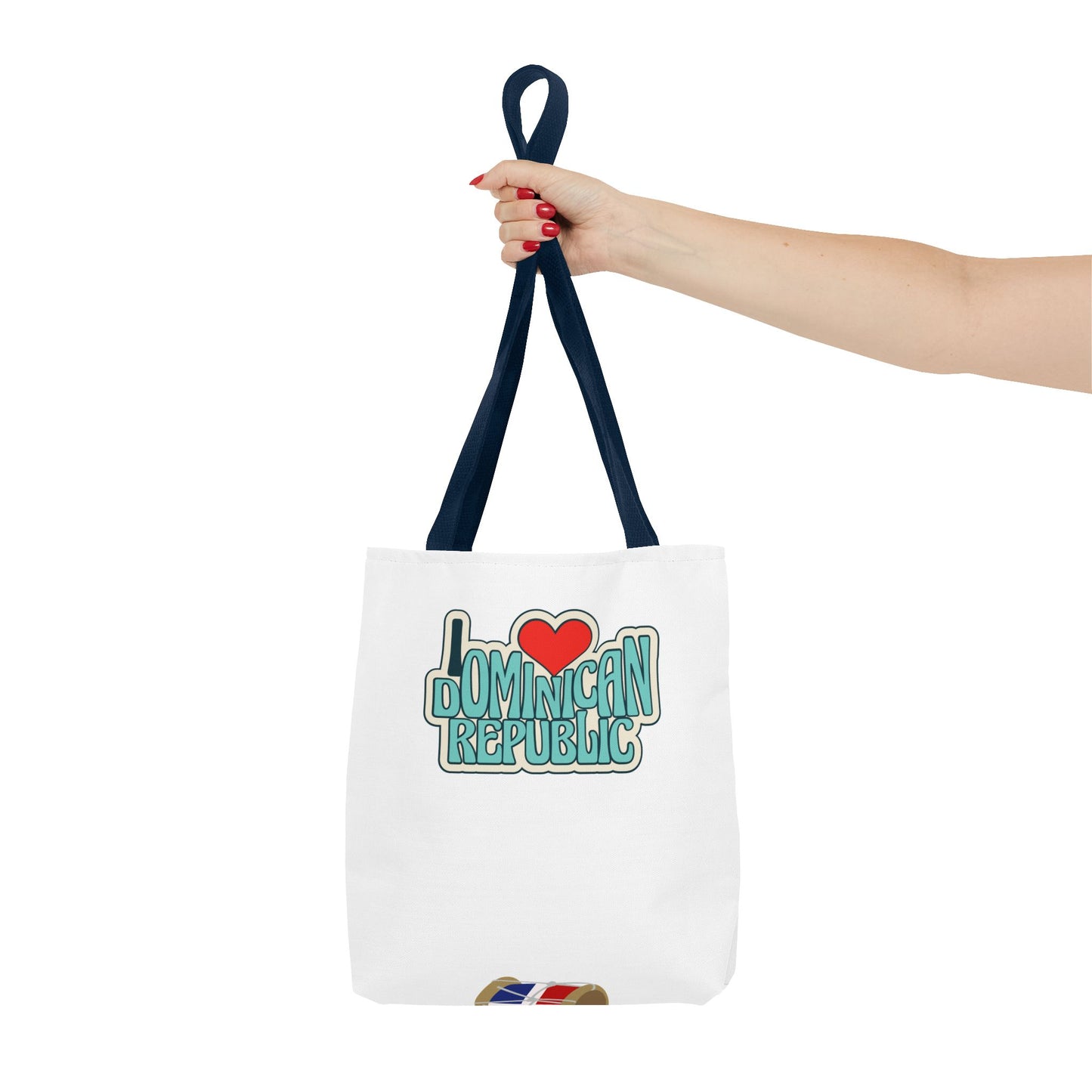 Dominican Republic Love Tote Bag, Vacation Souvenir, Beach Bag, Travel Companion, Gift for Mom, Proud Dominican