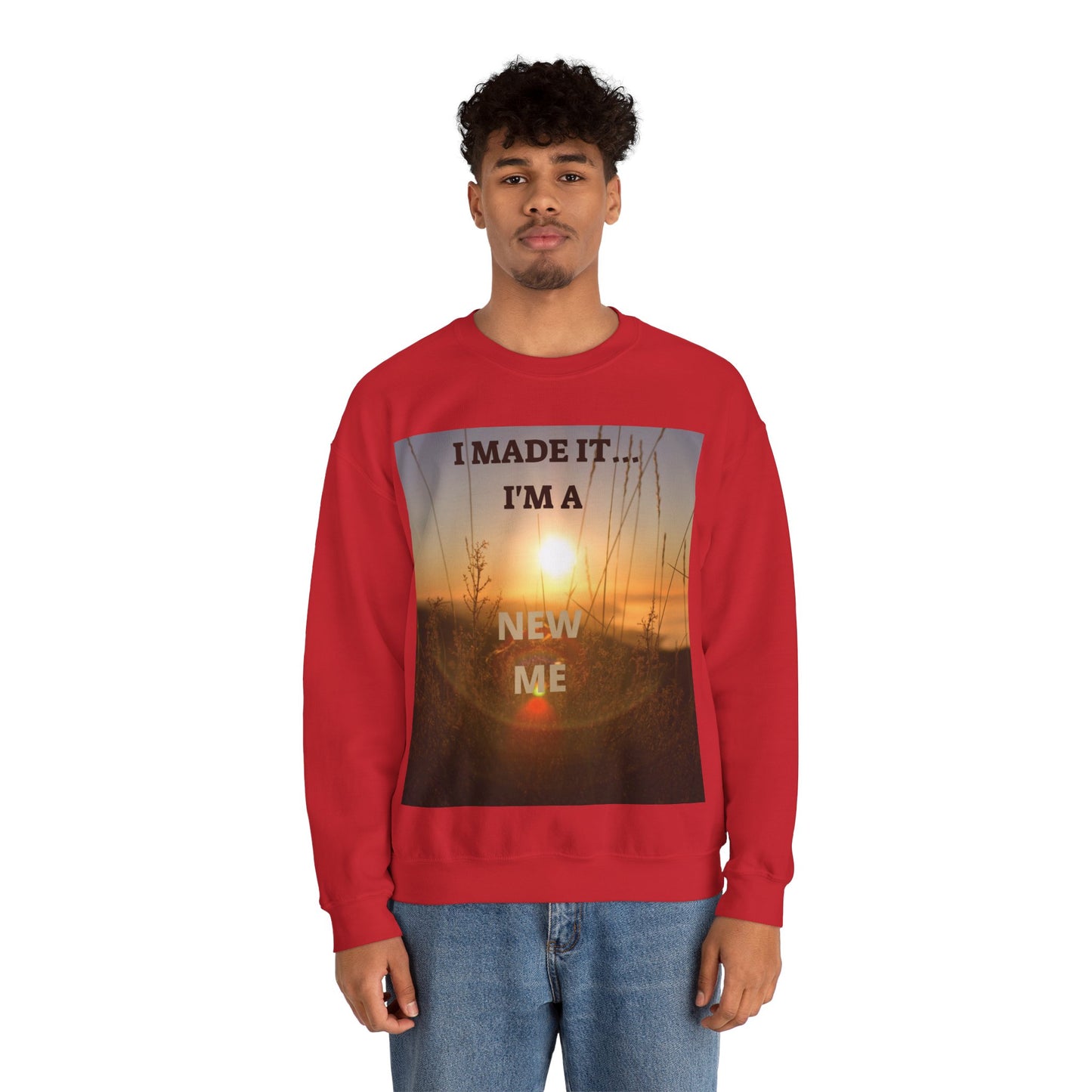 I MADE IT Unisex Heavy Blend™ Crewneck Sweatshirt