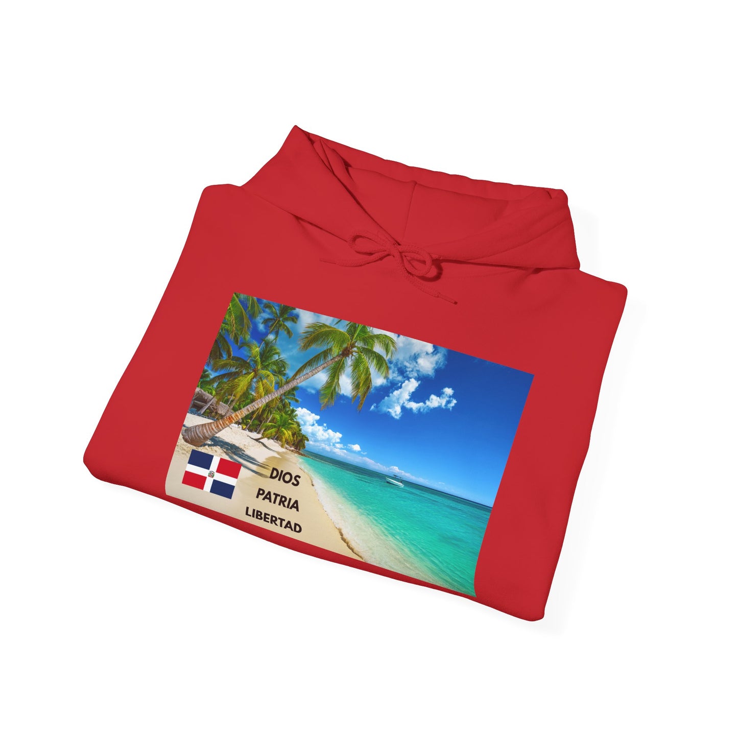 Dominican Republic Hoodie, Tropical Vibe Sweatshirt, Unisex Travel Apparel, Beach Lover Gift, Cultural Heritage Clothing