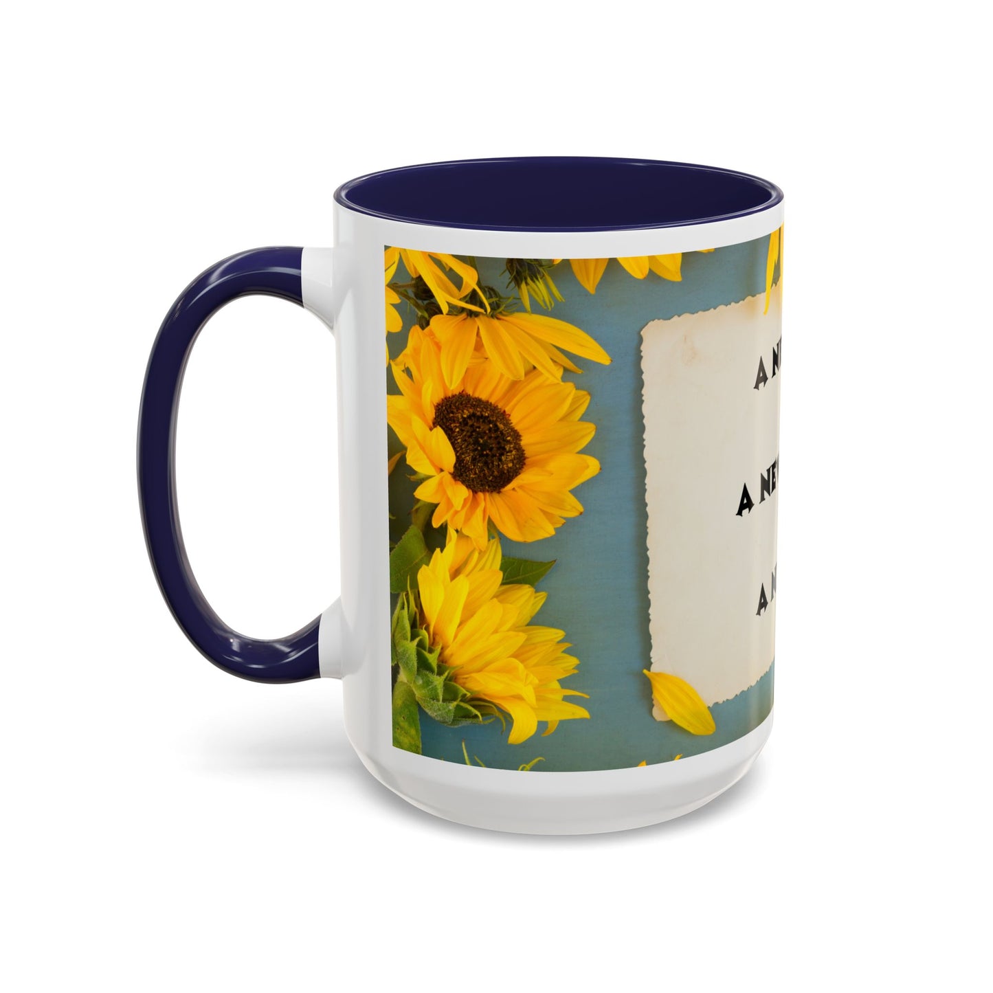 A NEW COFFEE A NEW DAY A NEW ME... Accent Coffee Mug, 11oz