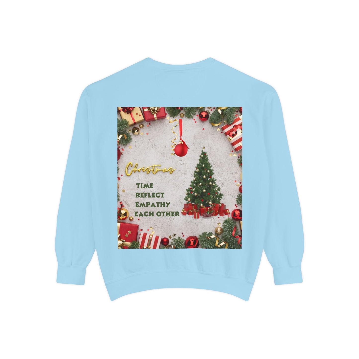 Cozy Holiday Sweatshirt - A New Life, New Hope, New Beginning, Christmas Gift, Unisex Apparel, Festive Wear, Winter Fashion