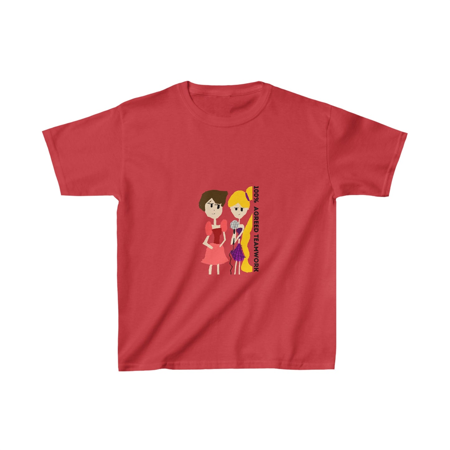 100 % AGREED TEAMWORK Kids Heavy Cotton™ Tee