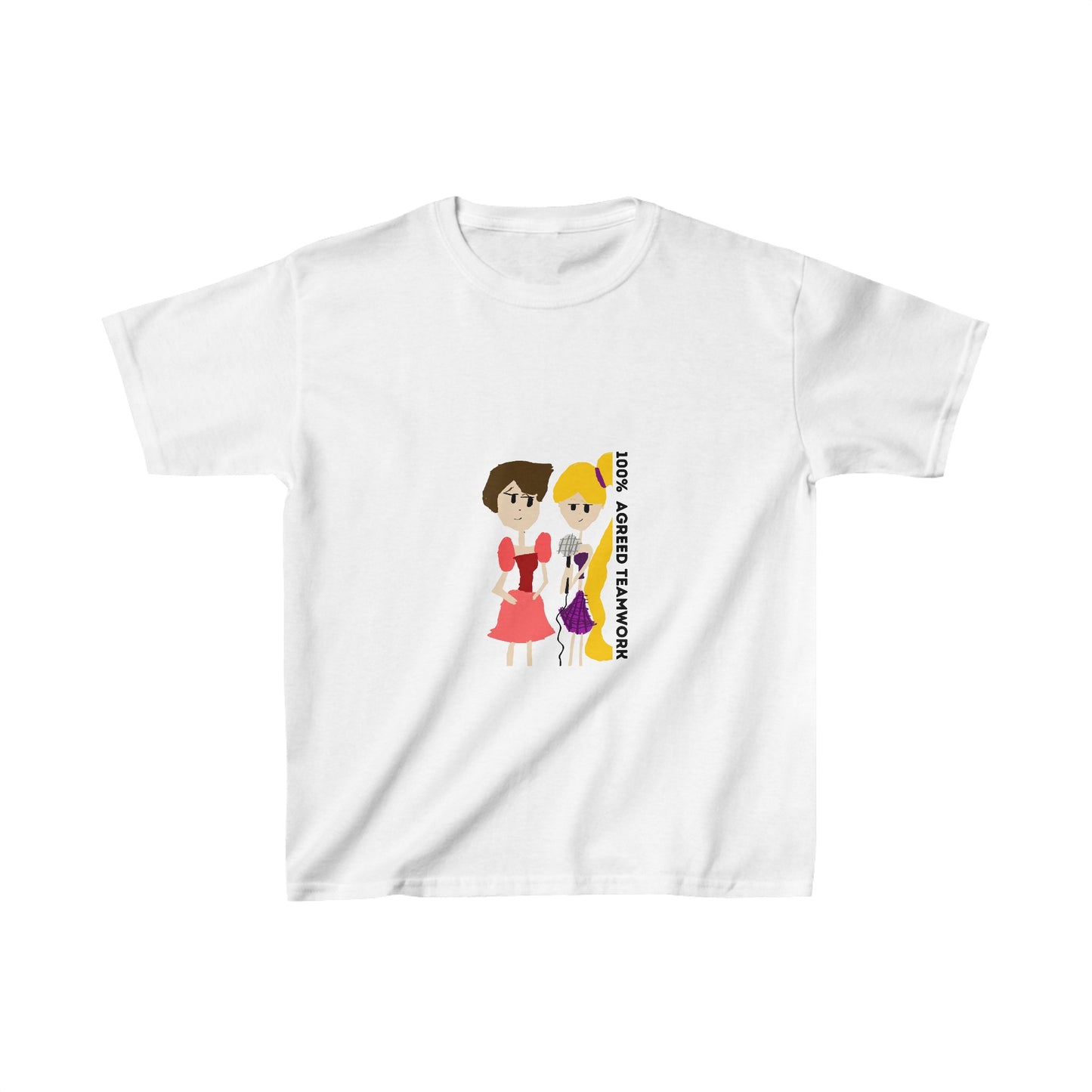 100 % AGREED TEAMWORK Kids Heavy Cotton™ Tee