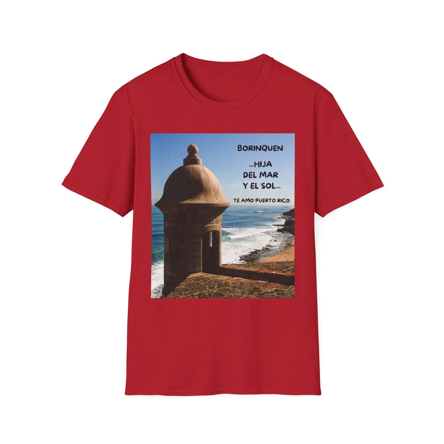 Puerto Rico Pride T-Shirt, Comfortable Tees for Celebrations, Gift for Travel Lovers, Unisex Softstyle T-Shirt, Tropical Vibe Apparel